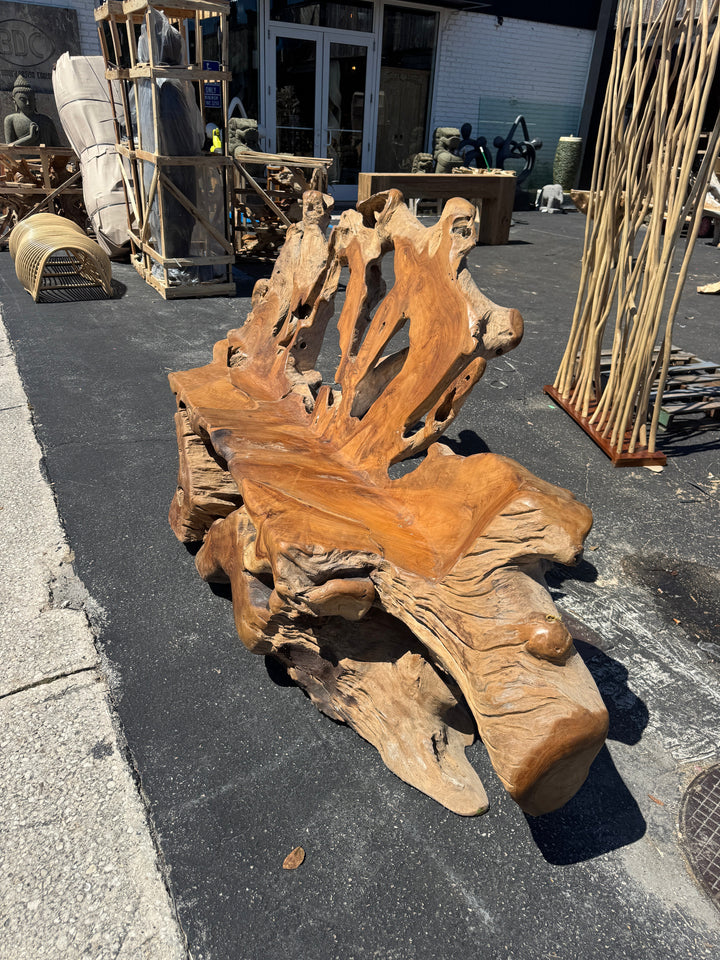 Teak Root Sofa XXL (D) Broward Design Center