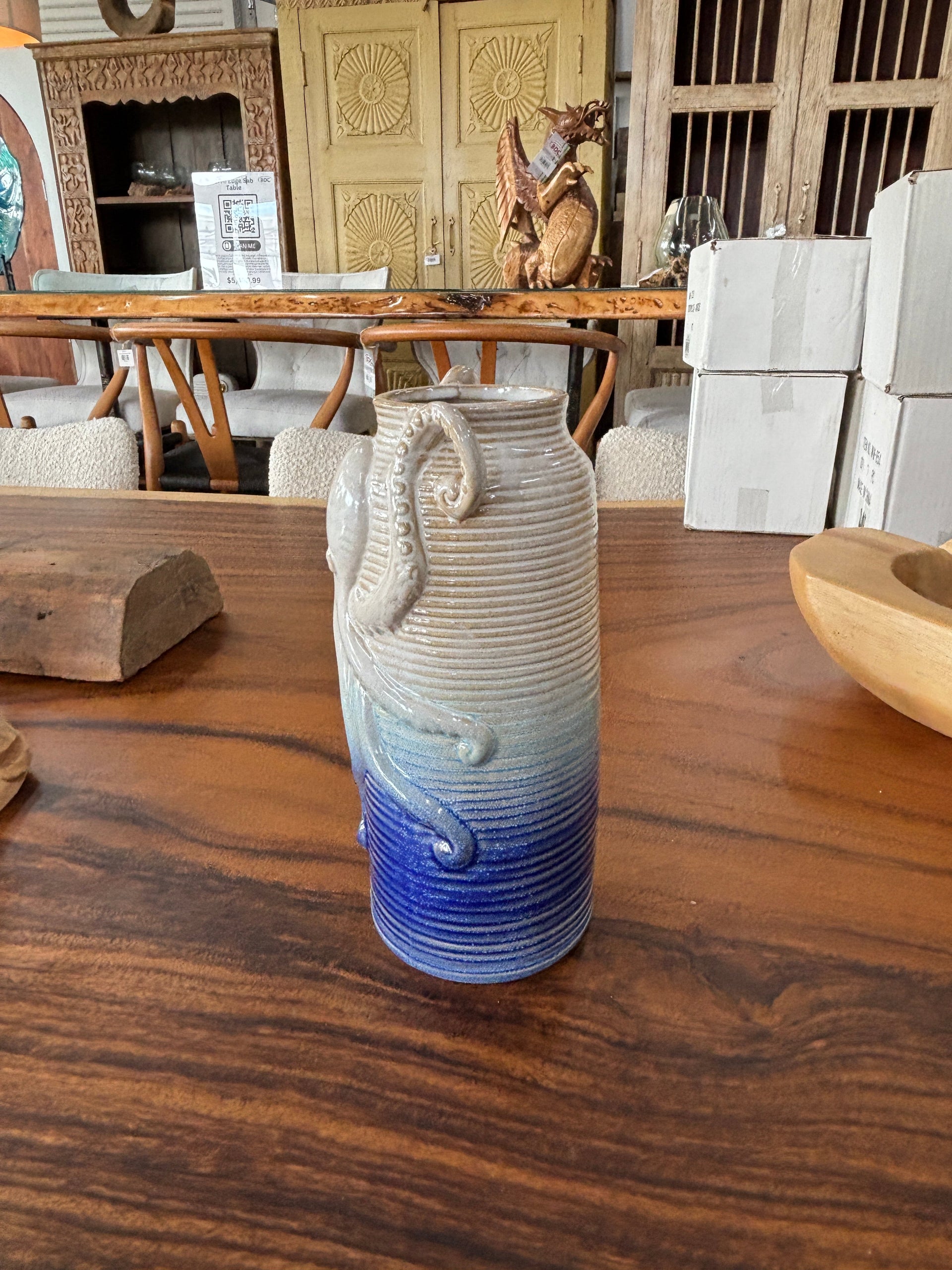 Ceramic Octopus Vase The Broward Design Center