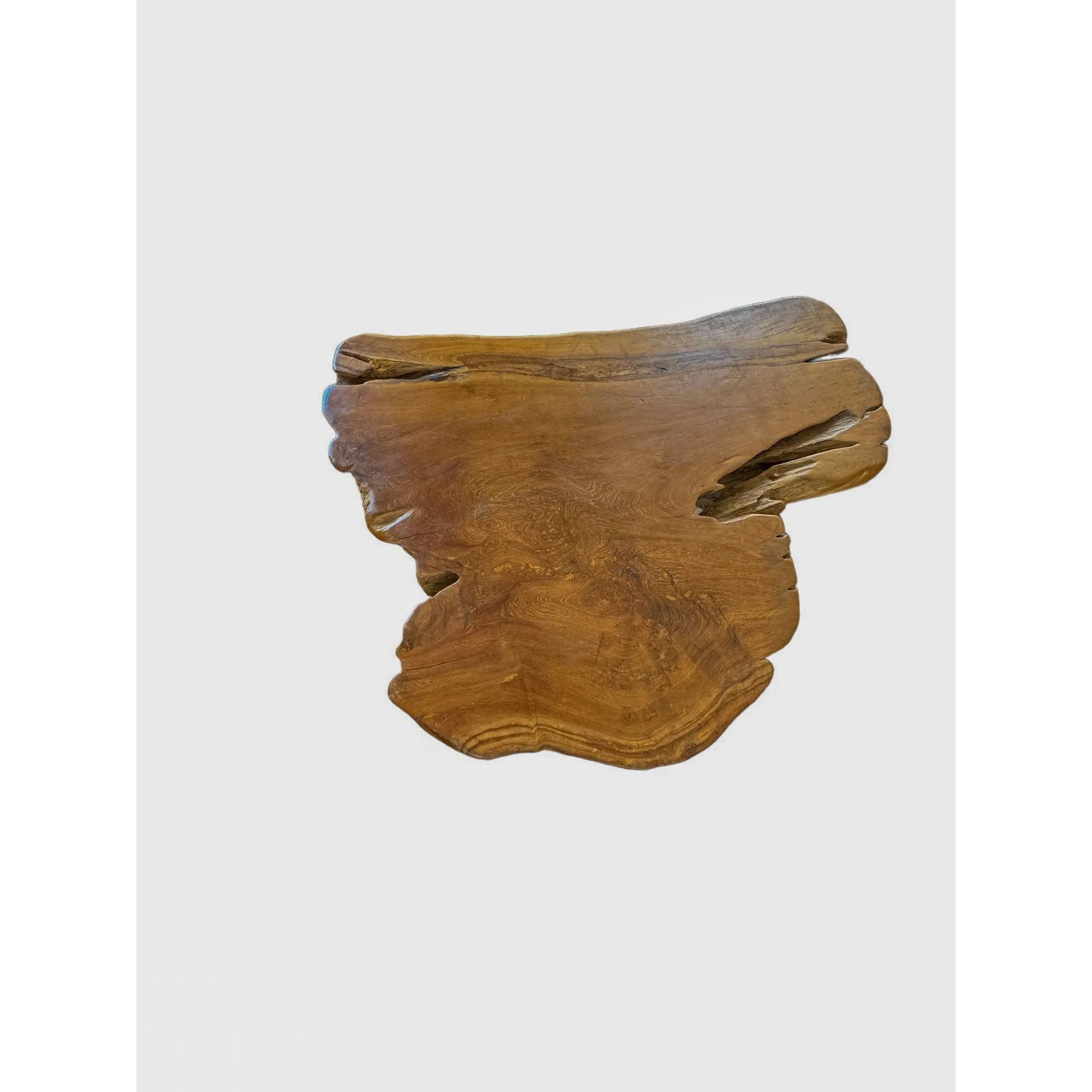 Teak Root Slab Top Bar Table XL (C) Broward Design Center