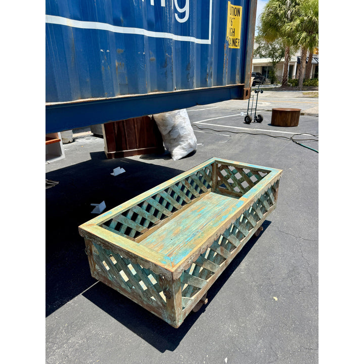 W/D Basket With Whil - 67 x 30 x 24 in India Sourcing