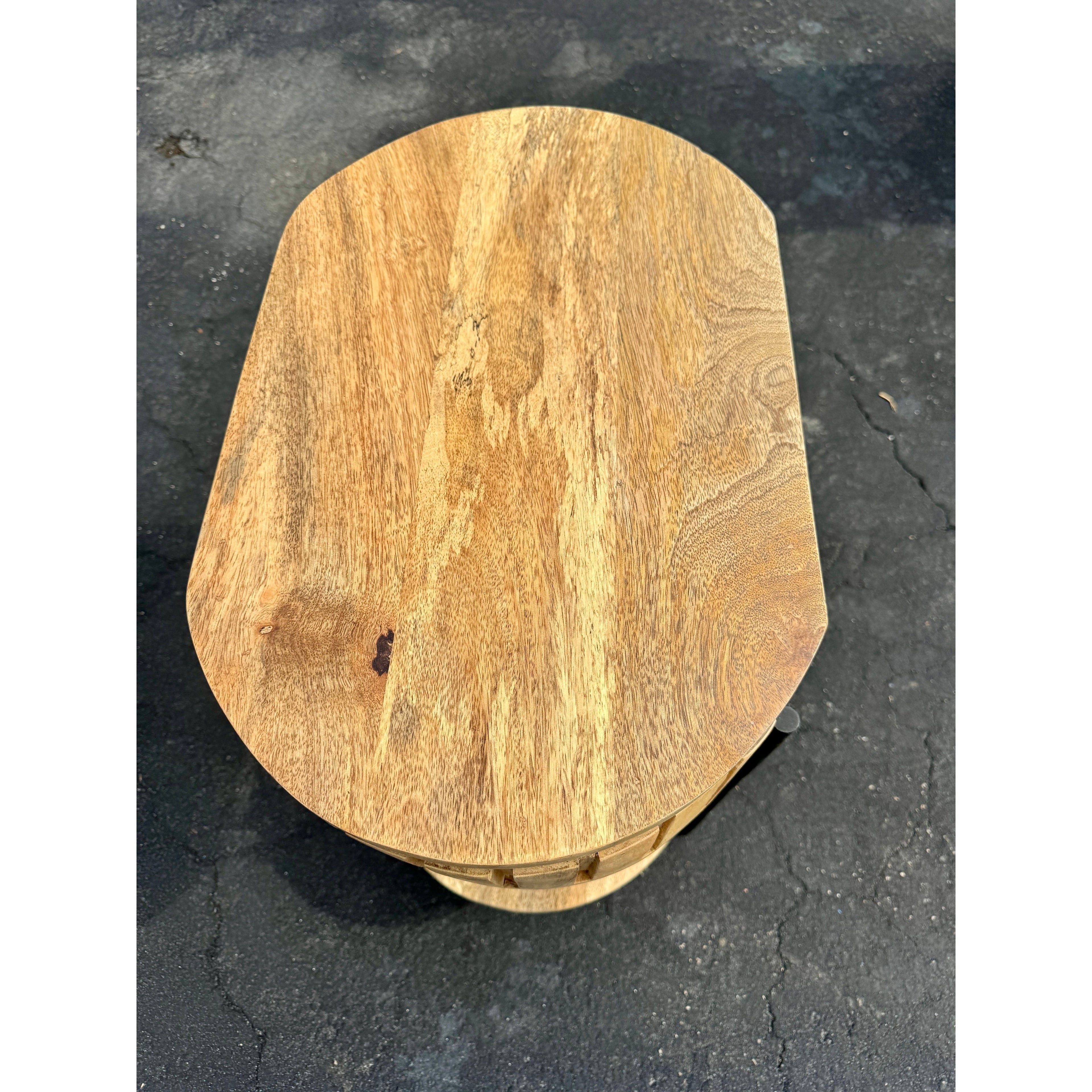 W/D Side Table - 22 x 13 x 24 in India Sourcing