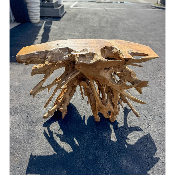 Teak Root Console (7) The Broward Design Center