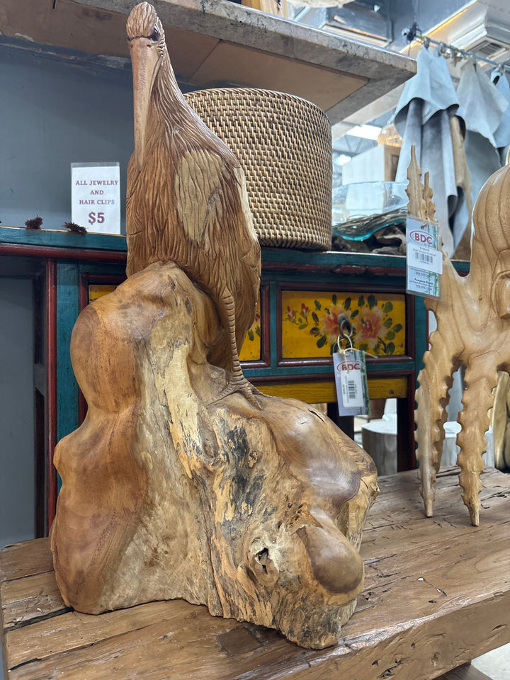 Teak Egret Deco The Broward Design Center