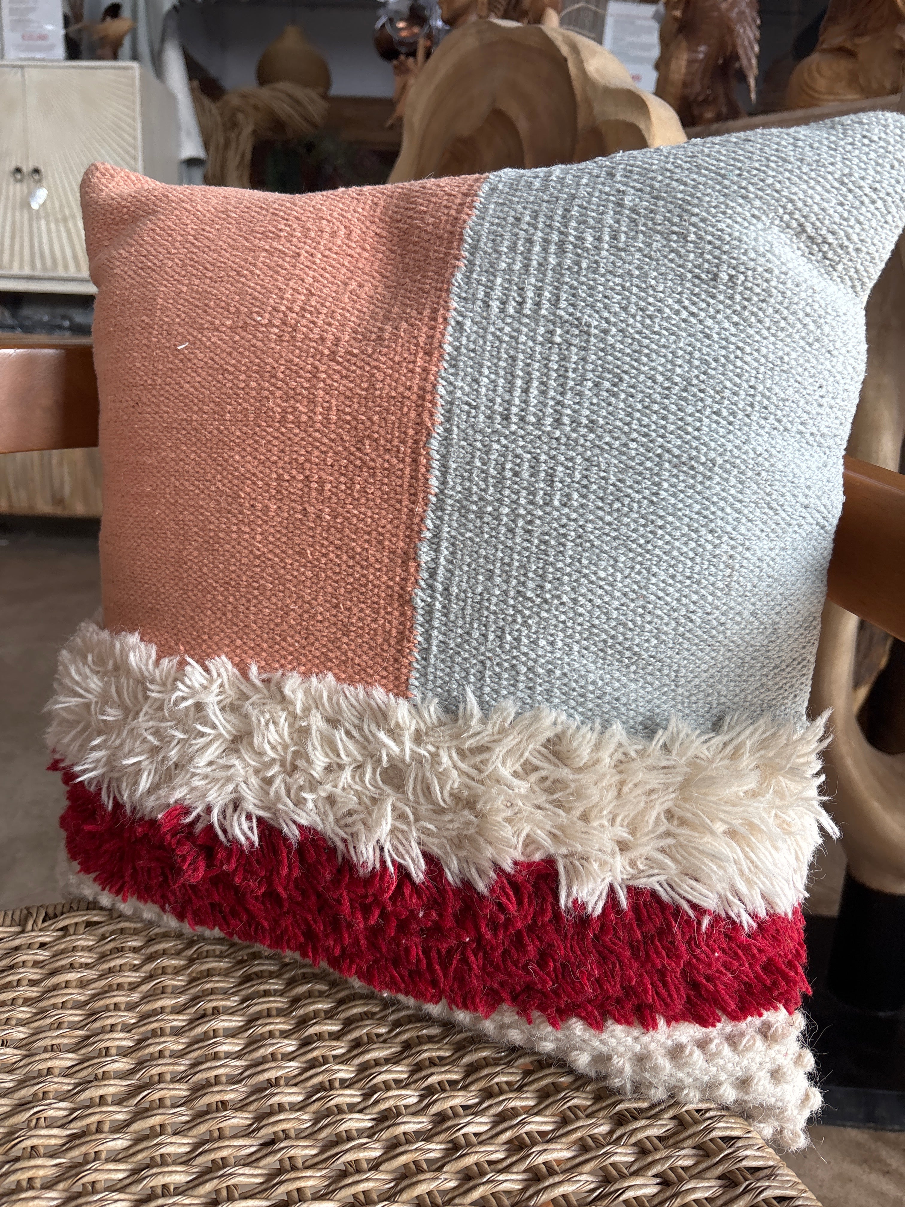 Textured Pillow The Broward Design Center