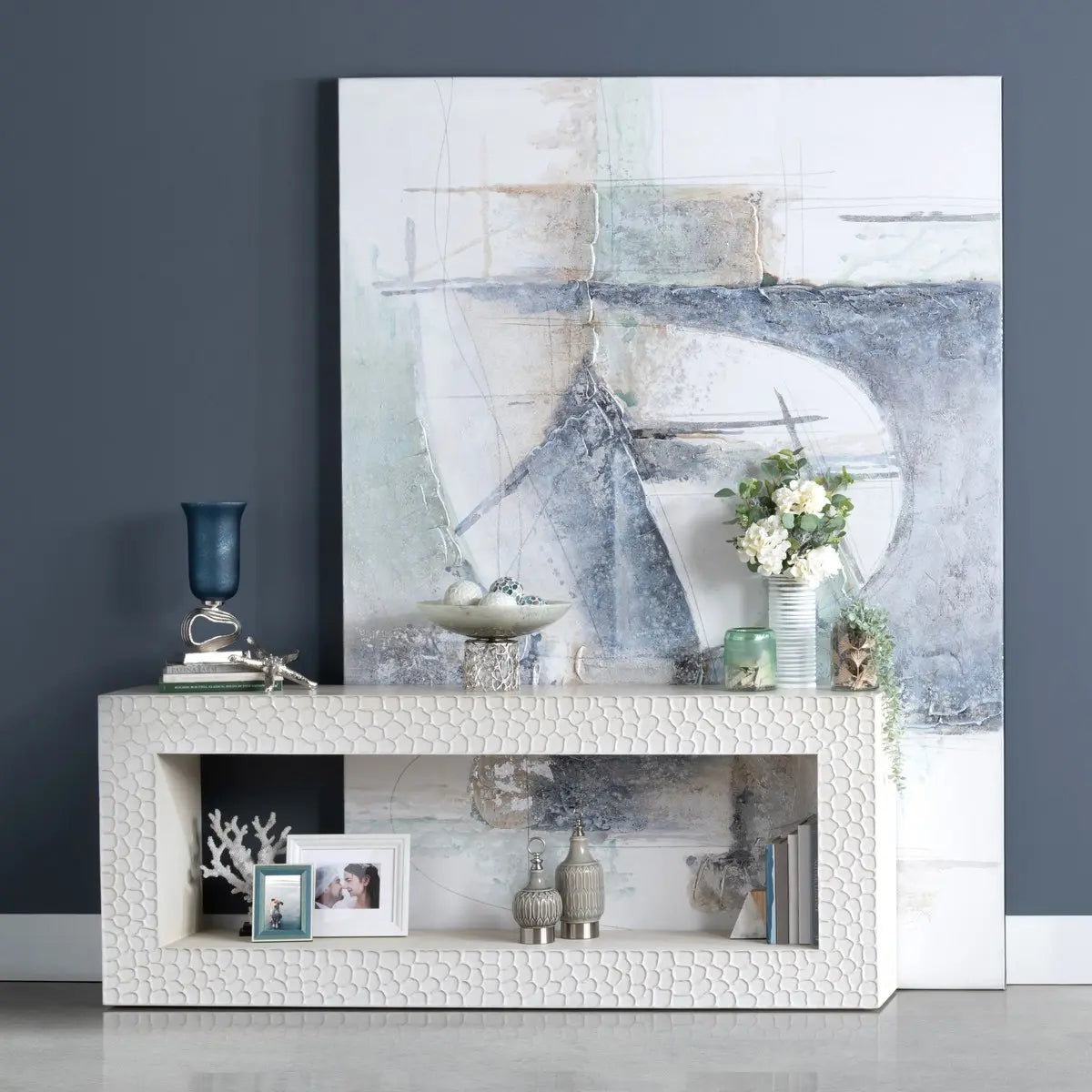 Malibu Scraped Console Table Broward Design Center