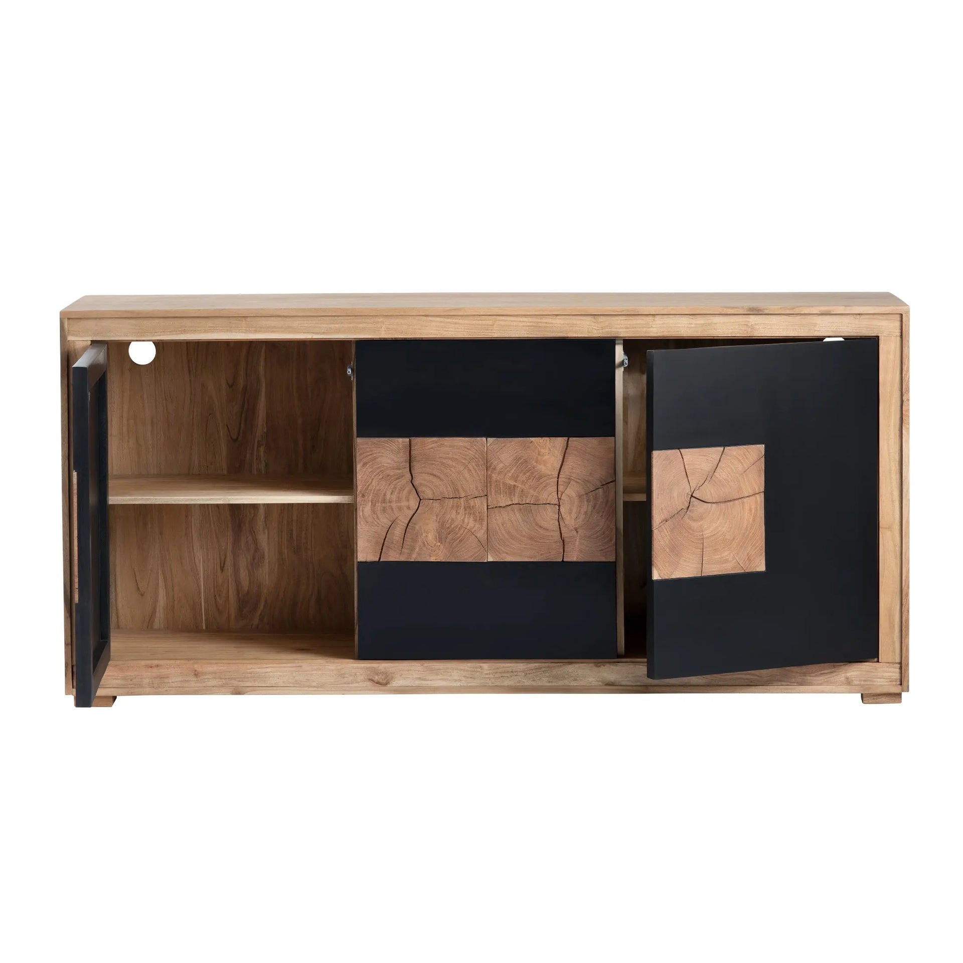 Heartwood Three-Door Console Broward Design Center