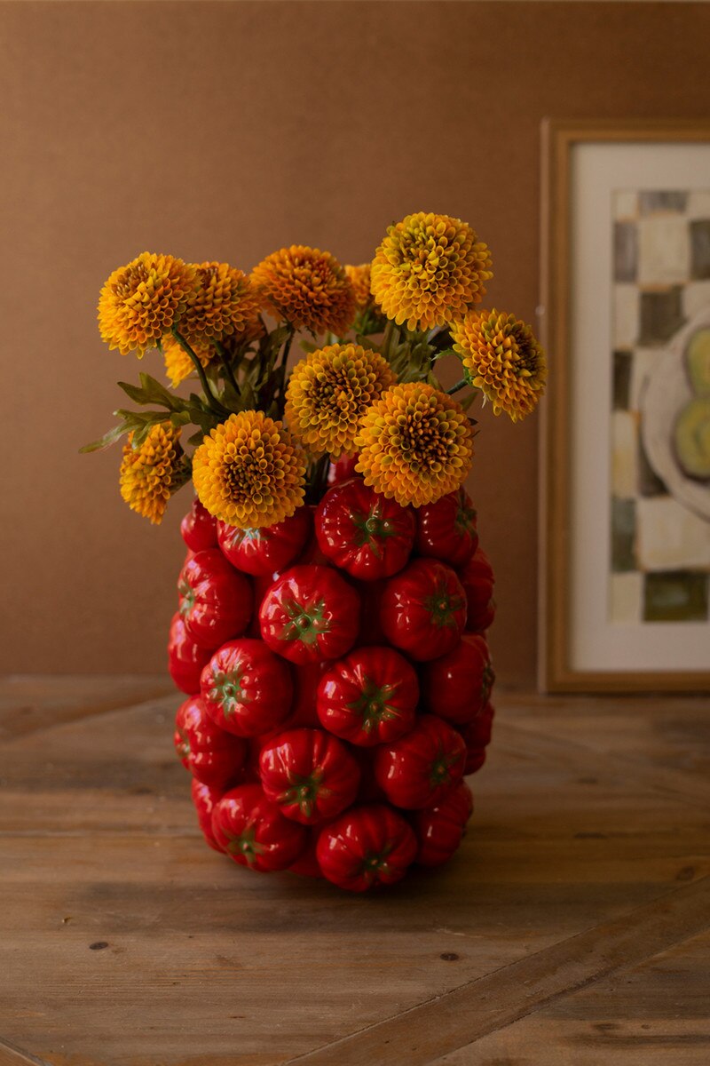 Ceramic Vase Tomatoes