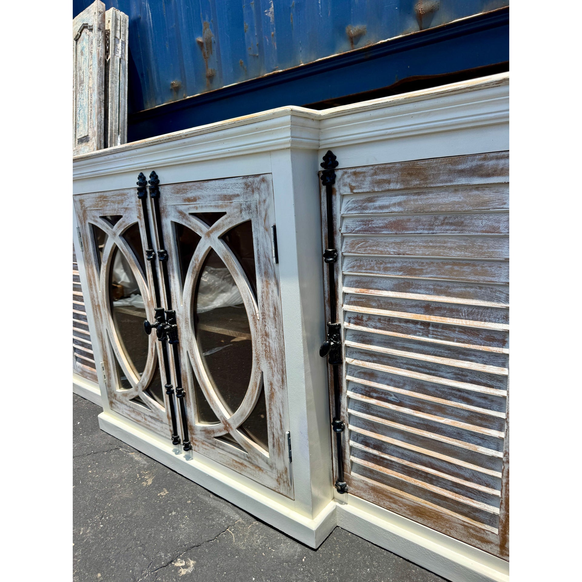 W/D Side Board - 76 x 17 x 37 in India Sourcing