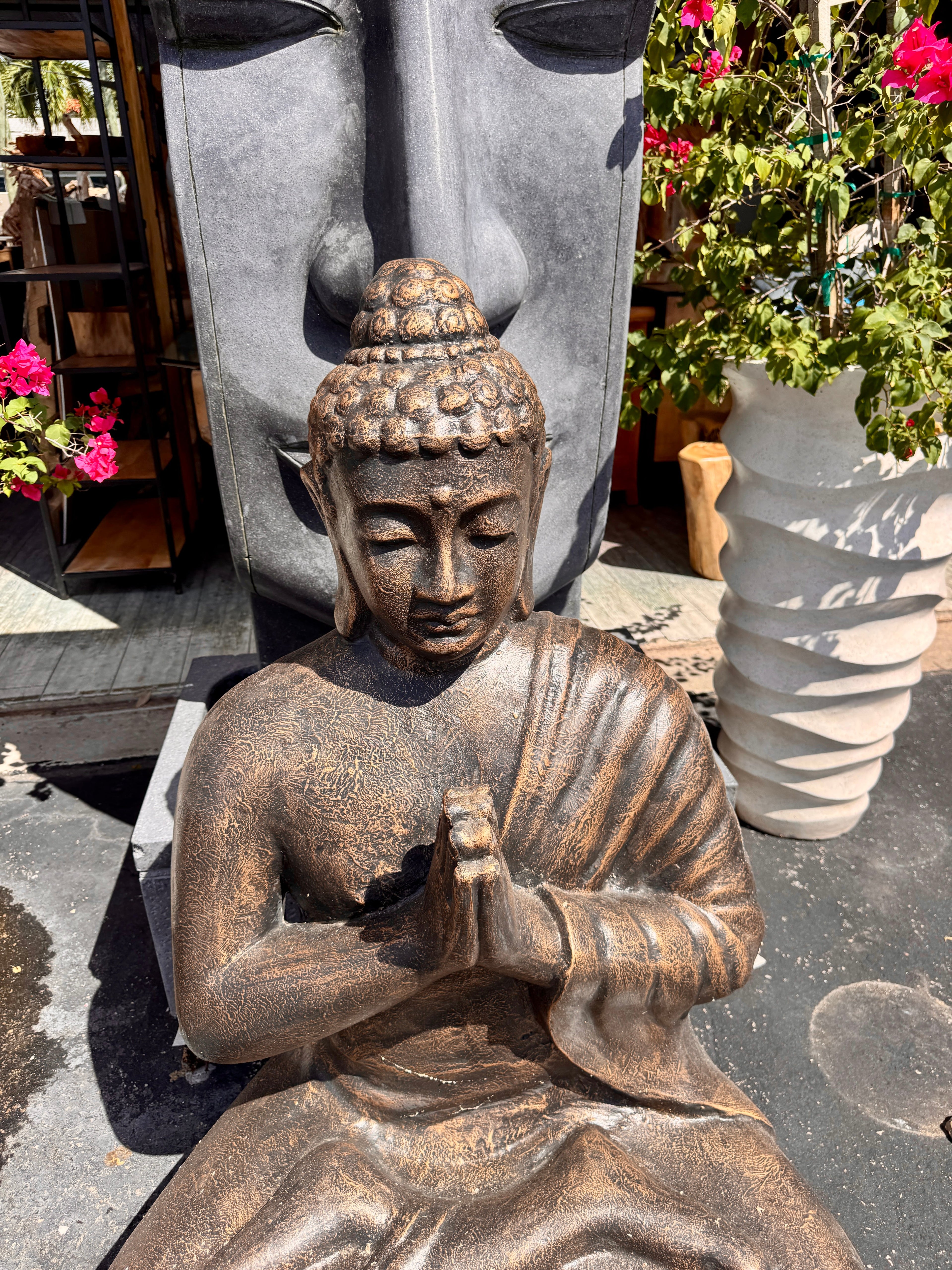 Grc Sitting Buddha 120 Cm Broward Design Center