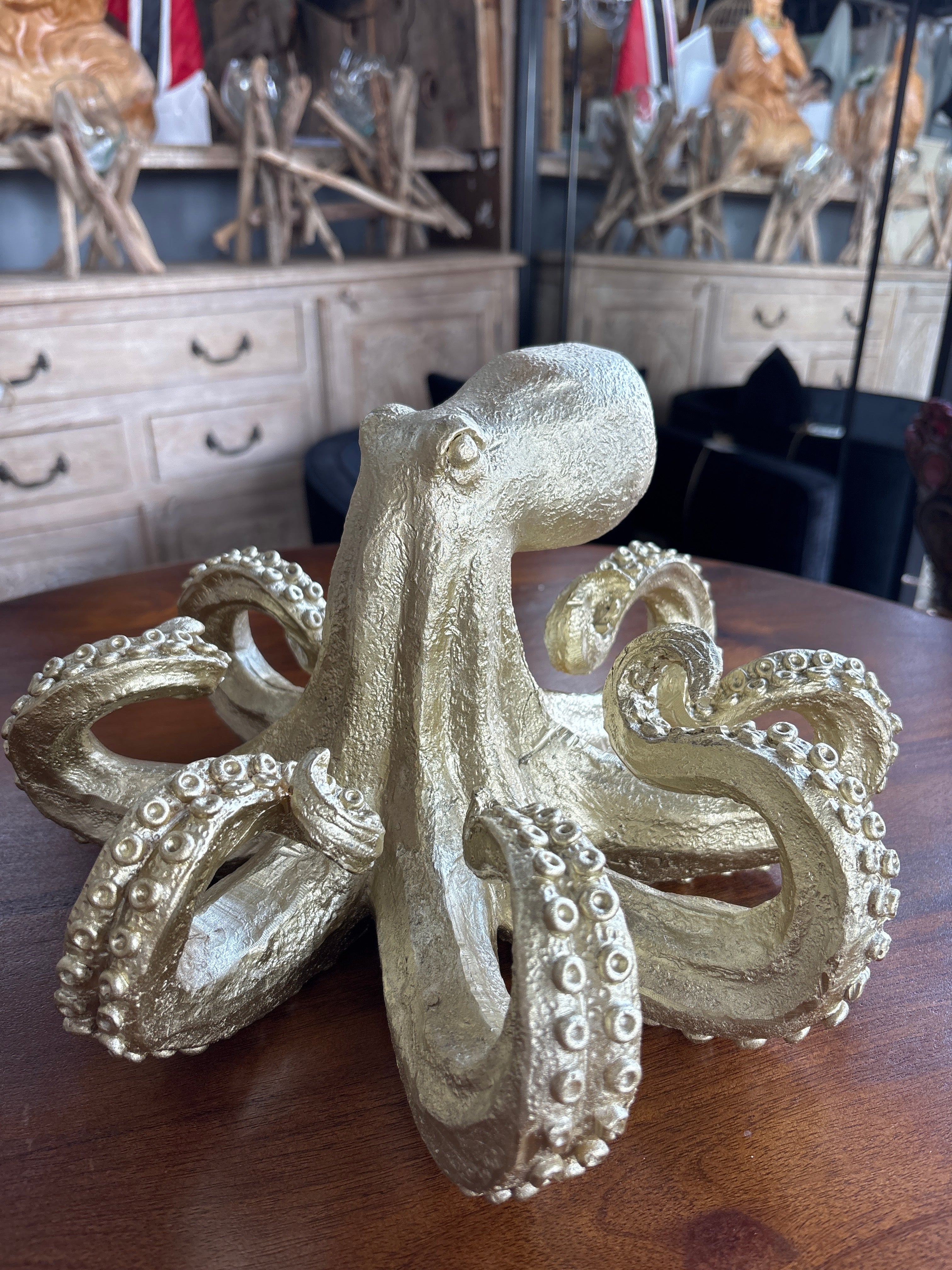 Gold Octopus The Broward Design Center
