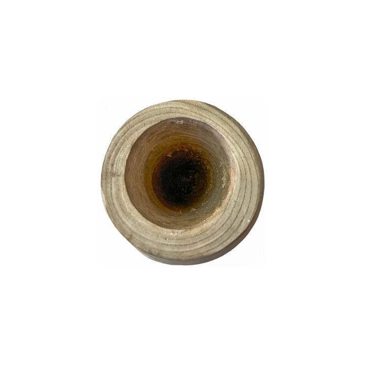 Tall Wooden Vase - Broward Design Center
