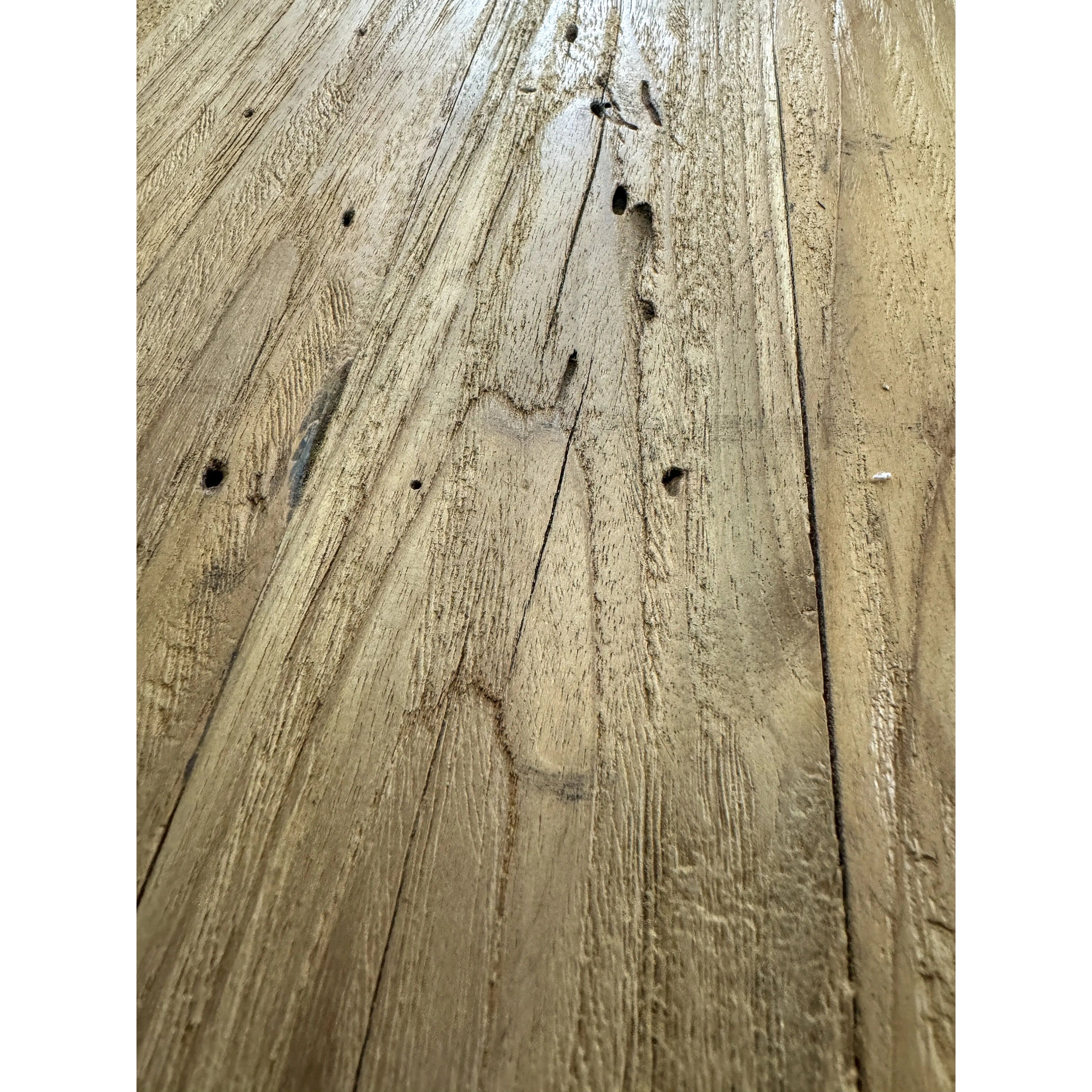 Recycled Teak Block Bench 80” Broward Design Center