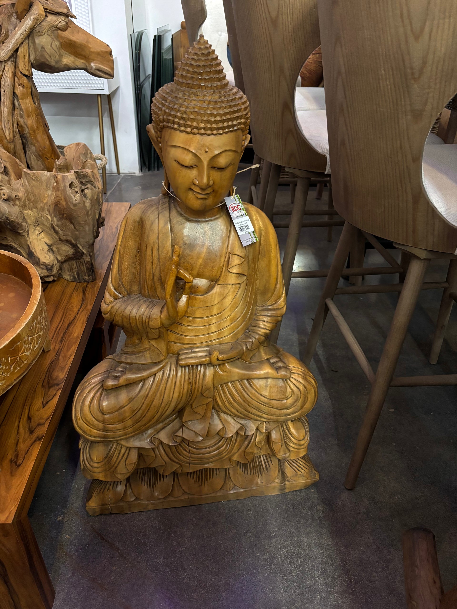 Large Buddha Statue Broward Design Center