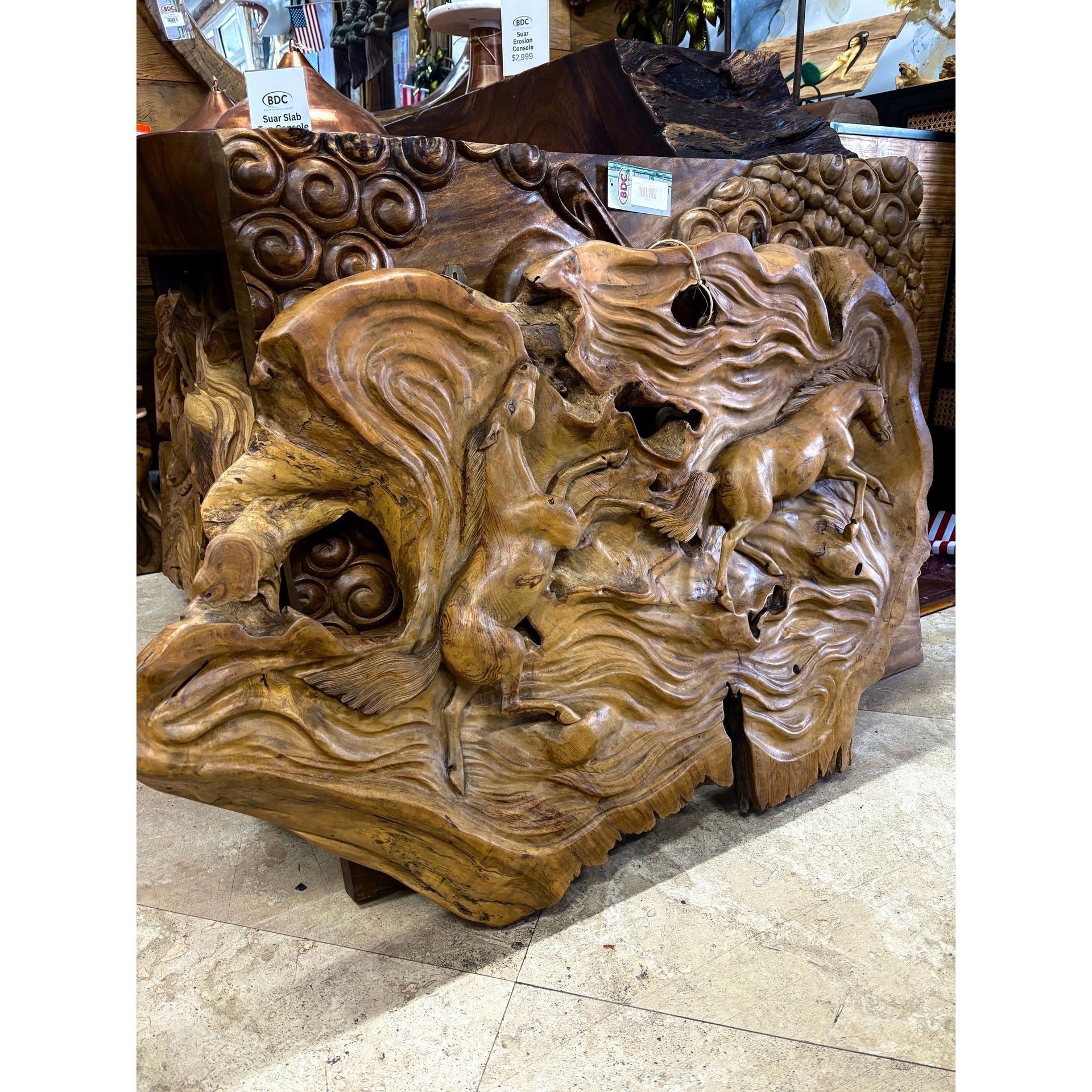 Wall Decoration Horse – Teak Wood Indonesia Sourcing