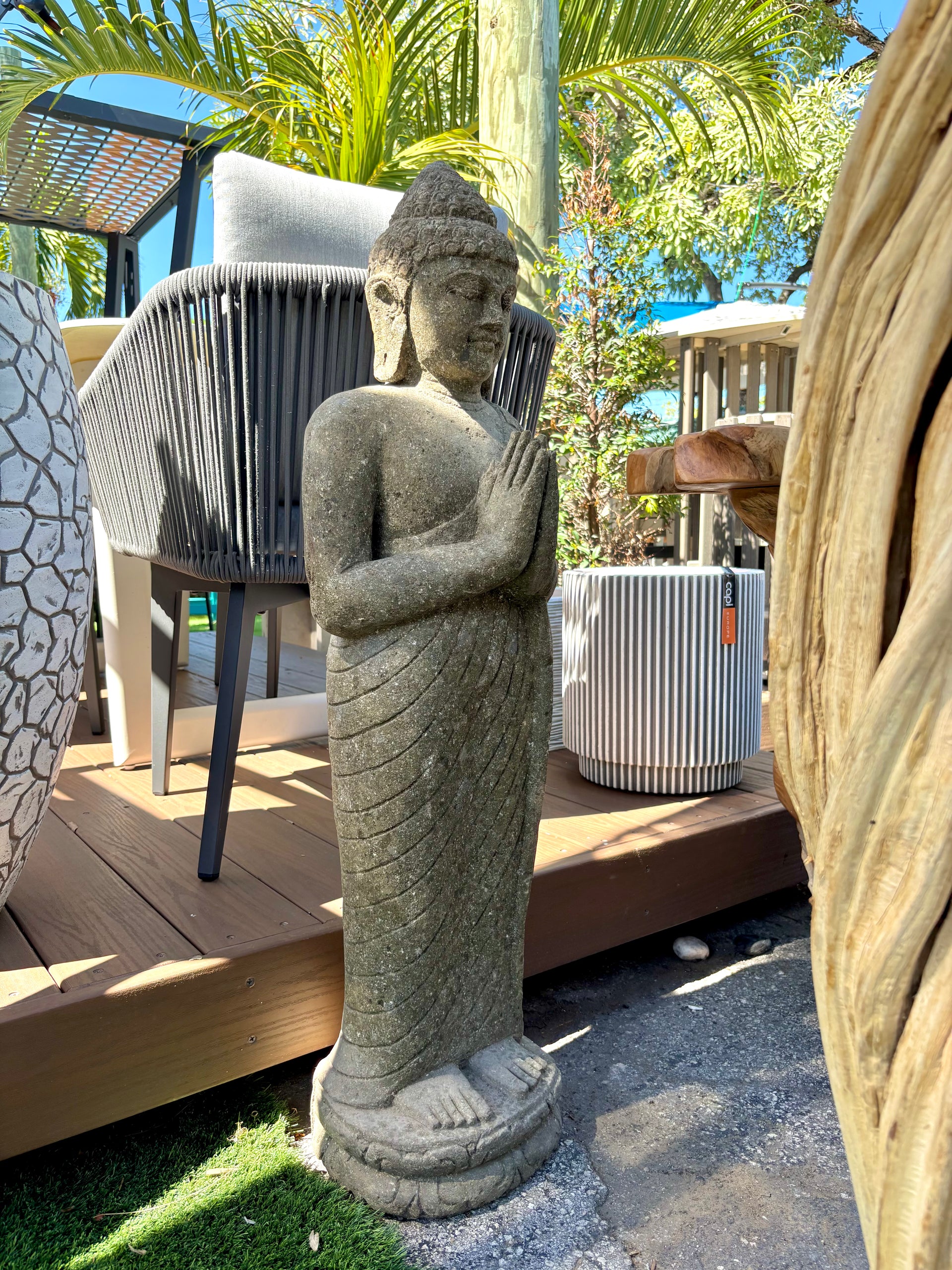 GREEN STONE TIKI 150 CM Anteak