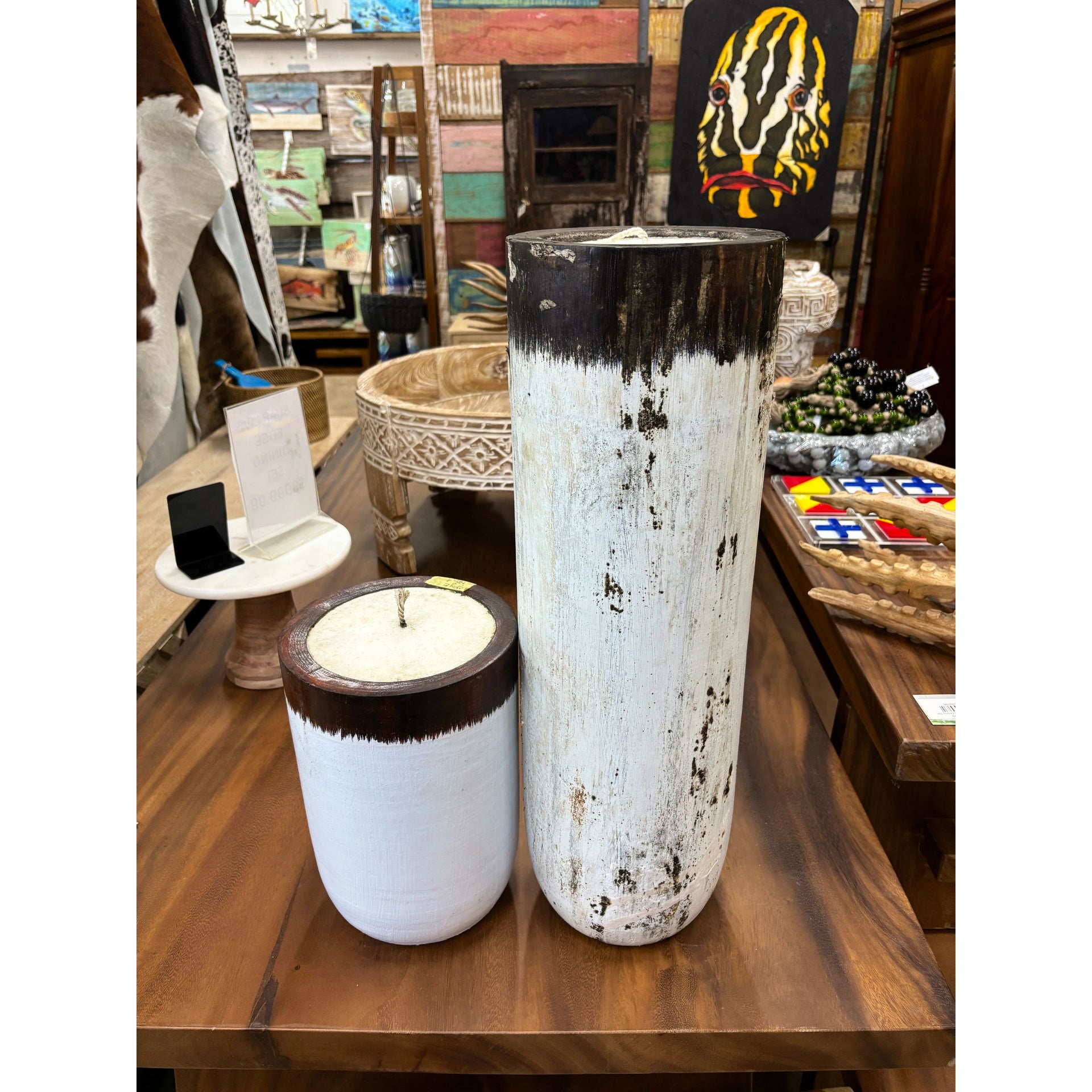 Candle Set of 2 India Sourcing