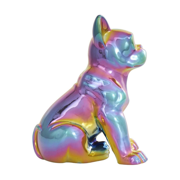 Multi Colored Ceramic Bulldog UMA