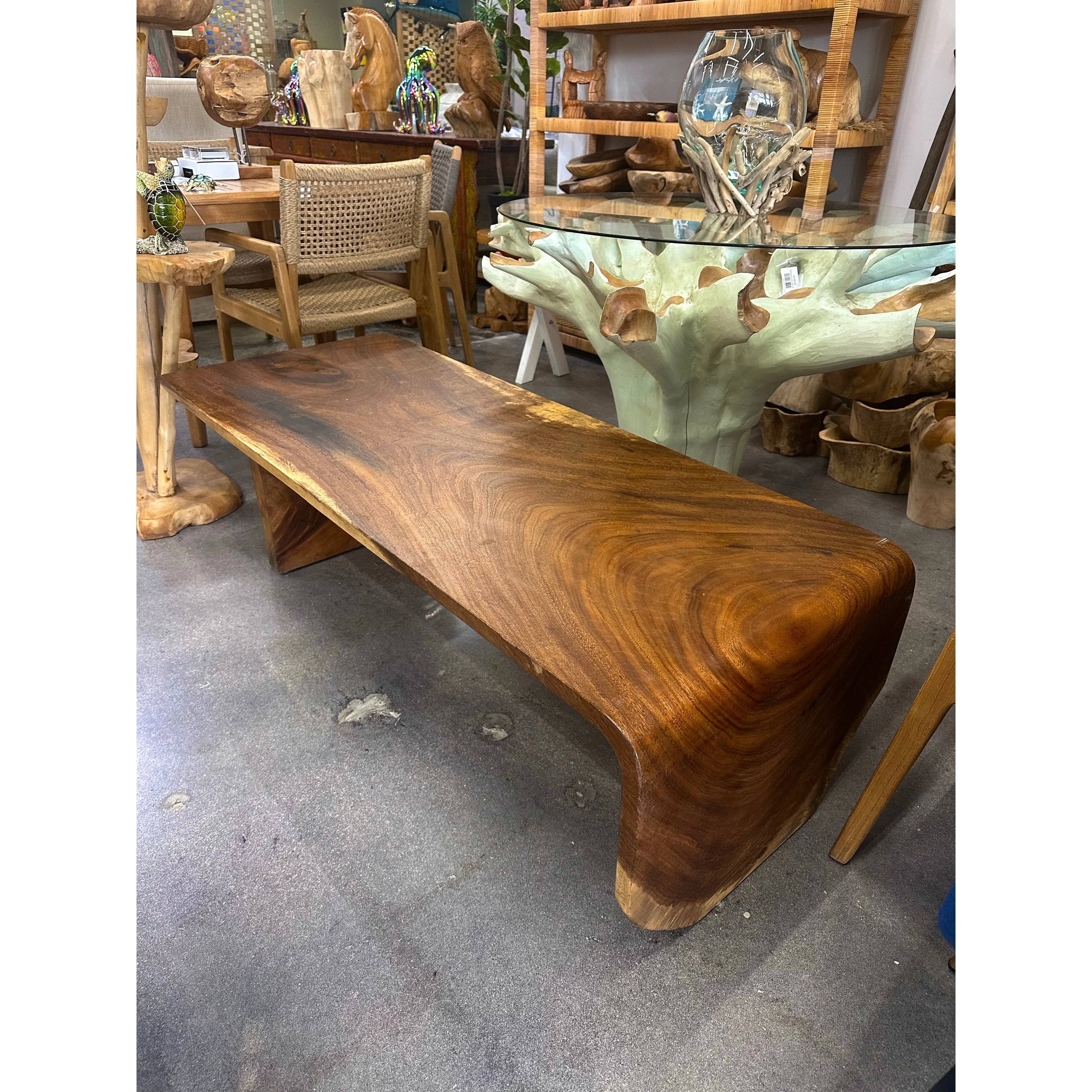 SUAR SLAB TOP COFFEE TABLE (B) Anteak