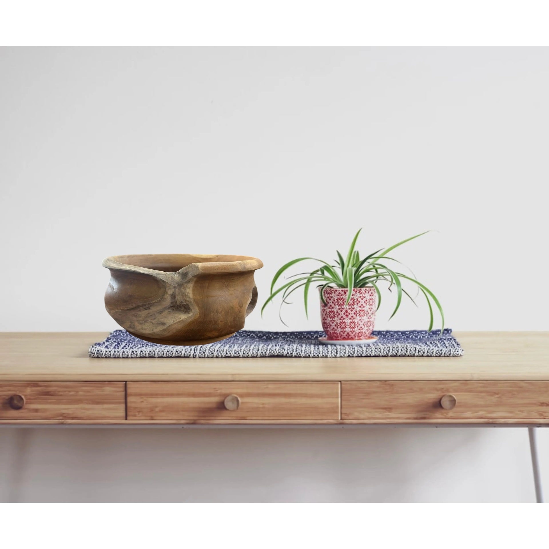 Organic Teak Bowl The Broward Design Center