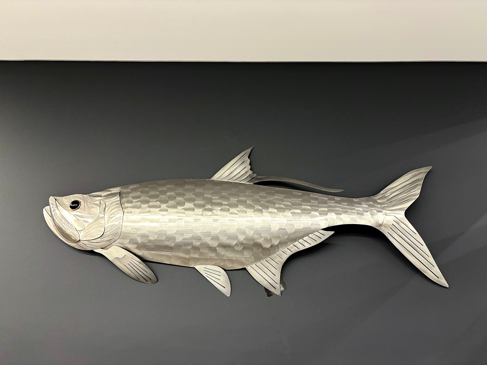 Silver Tarpon Copper Art The Broward Design Center