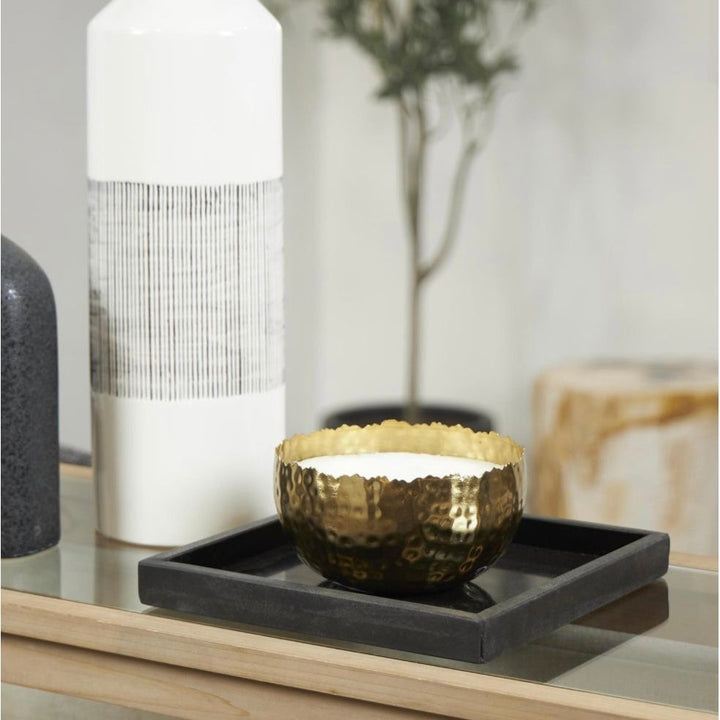 Gold Metal Mint Scented Candle UMA