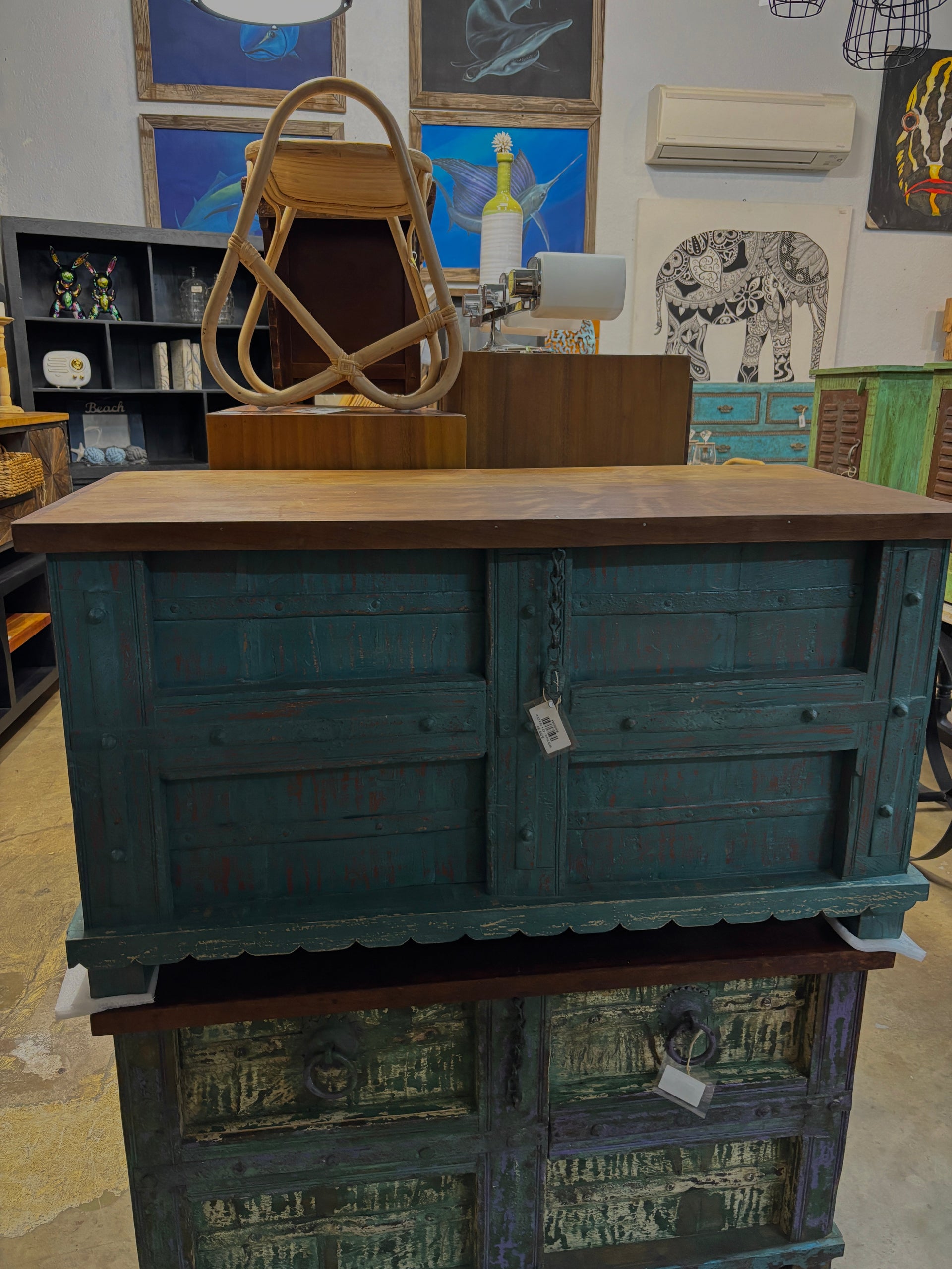 Rustic Storage Trunk The Broward Design Center