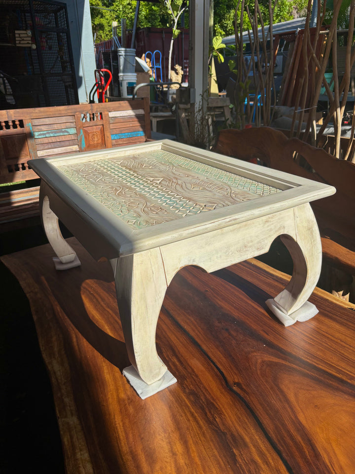 W/D Coffee Table - 34 x 26 x 19 in India Sourcing