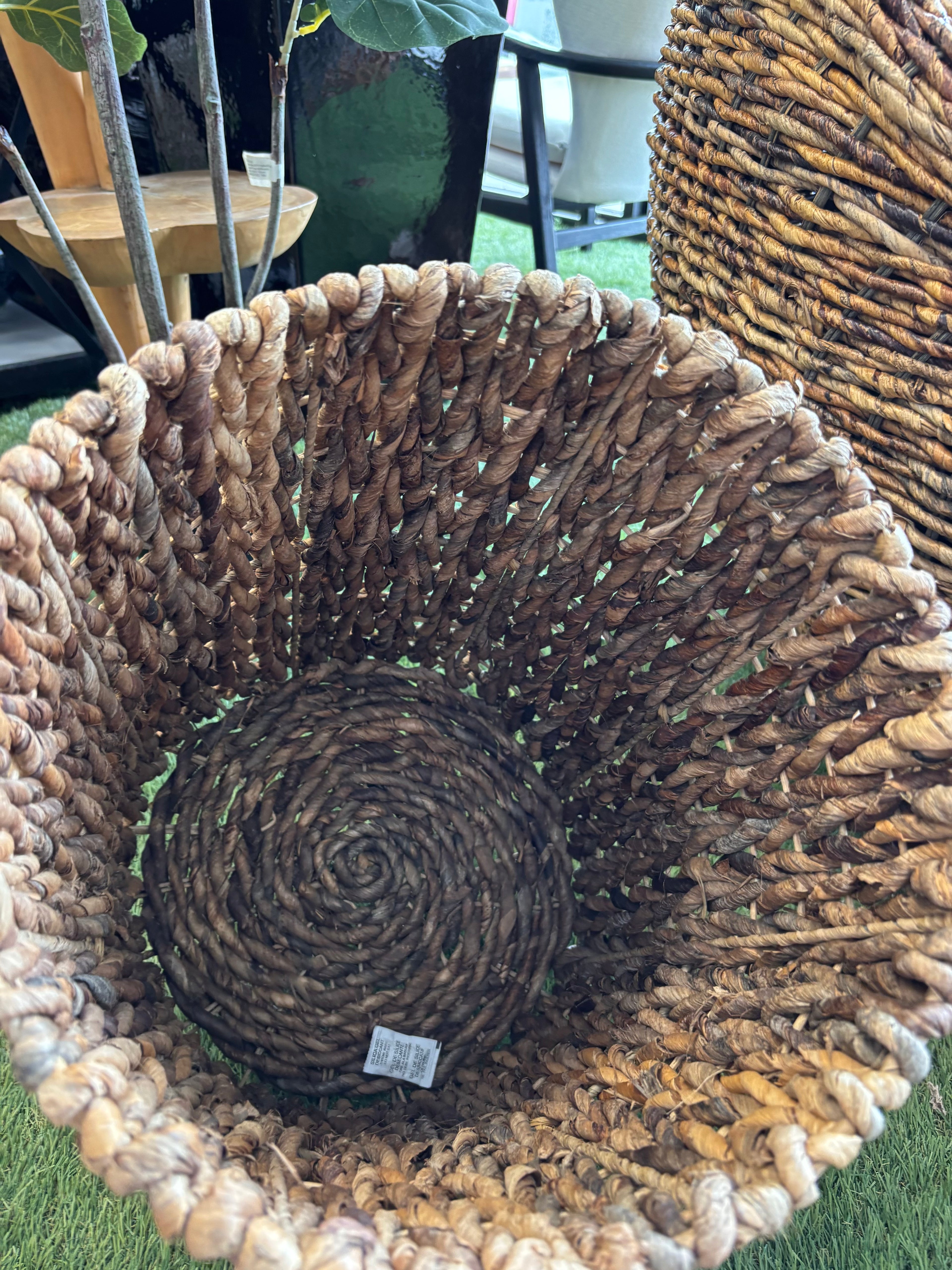 Medium Woven Seagrass Basket Broward Design Center