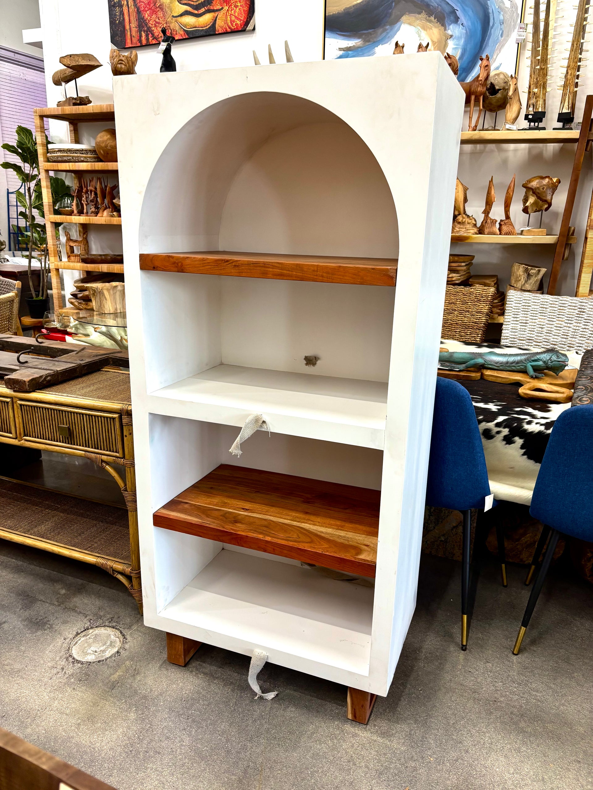 W/D Book Shelf - 30 x 17 x 65 in India Sourcing