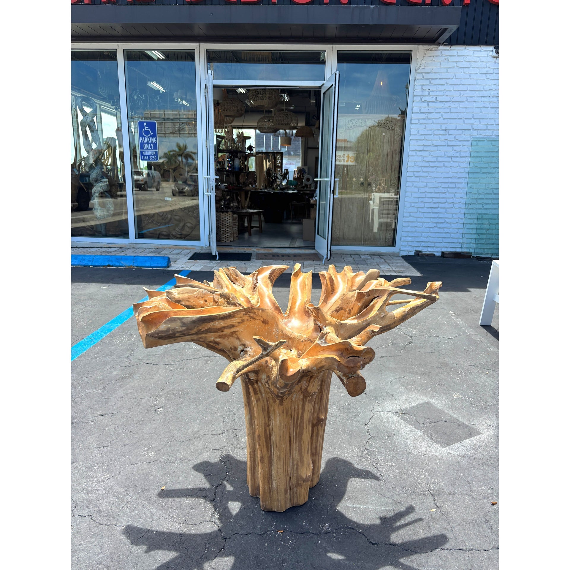 Teak Dining Table Base The Broward Design Center