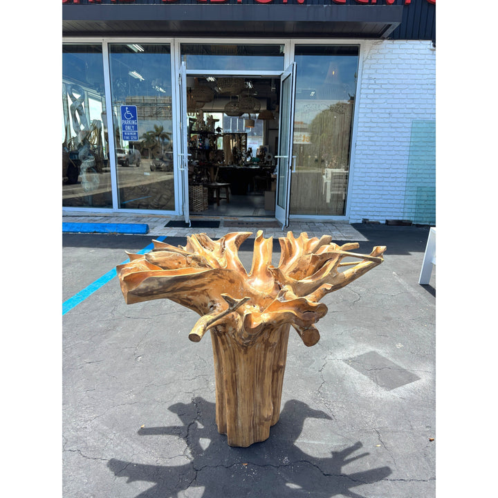 Teak Dining Table Base The Broward Design Center