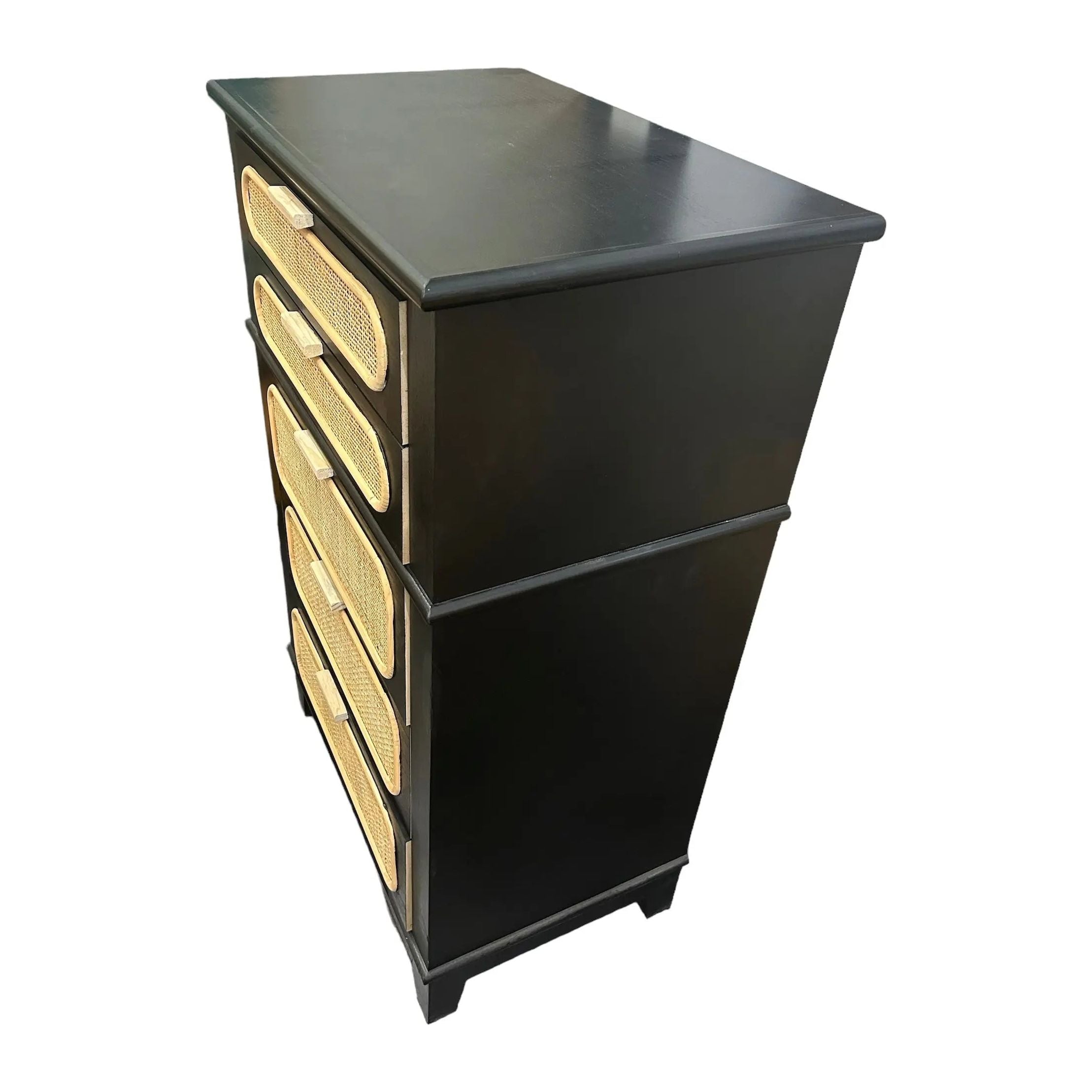 Black Rattan Dresser - Broward Design Center Black Rattan Dresser - Broward Design Center