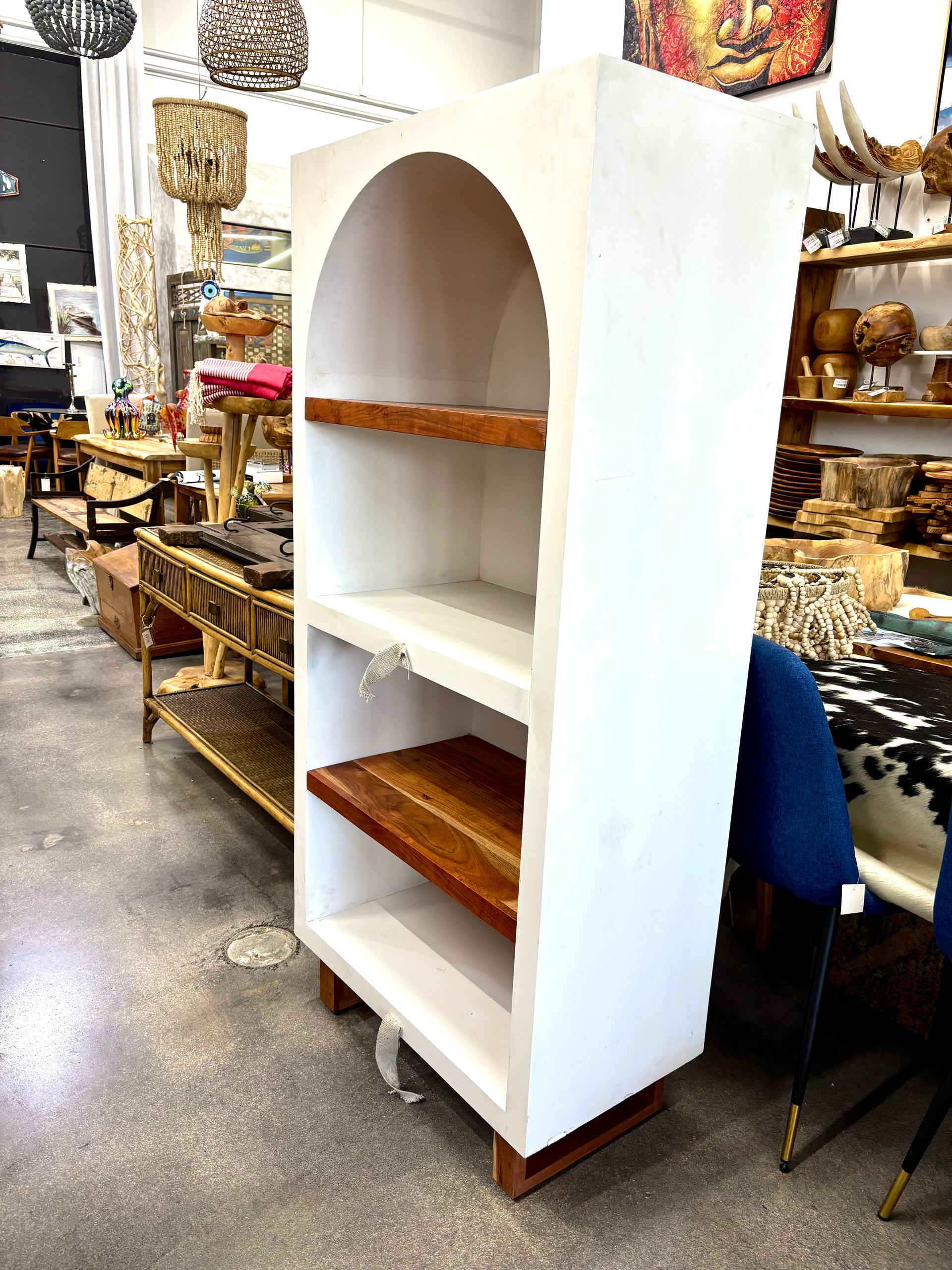 W/D Book Shelf - 30 x 17 x 65 in India Sourcing