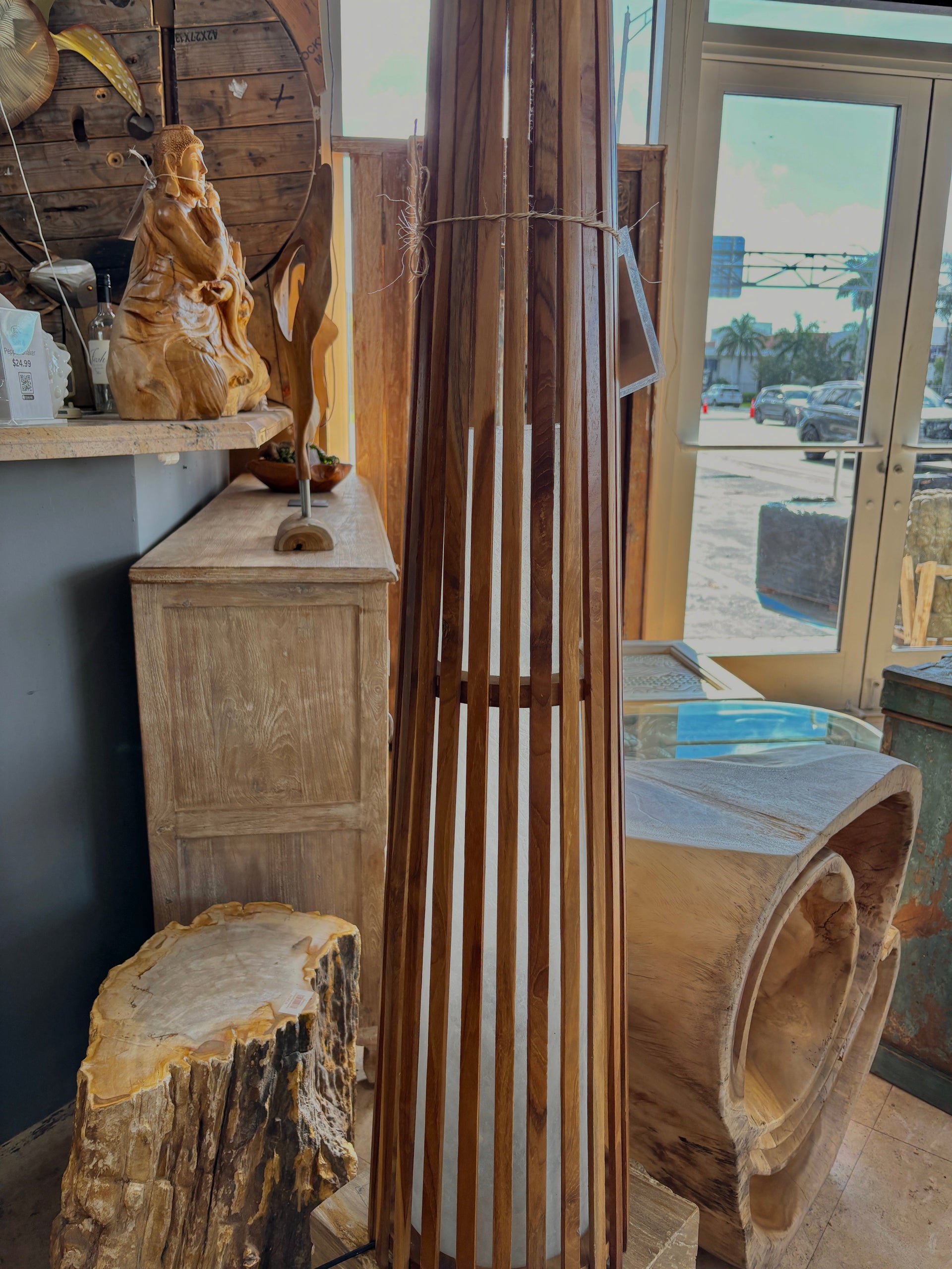 Modern Teak Lamp Anteak