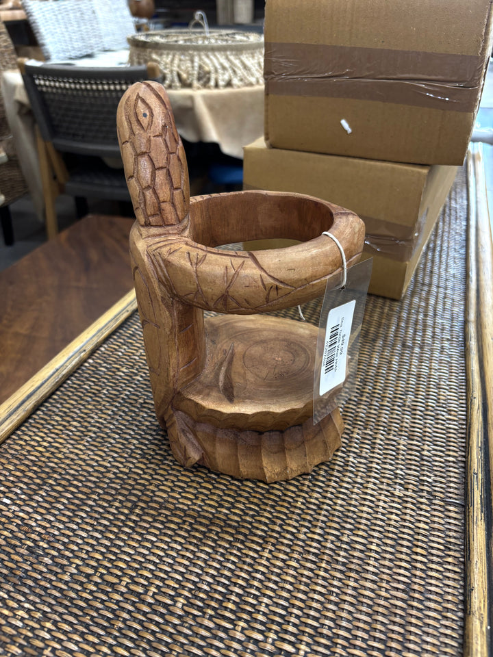 Single Turtle Wine Bottle Holder Broward Design Center