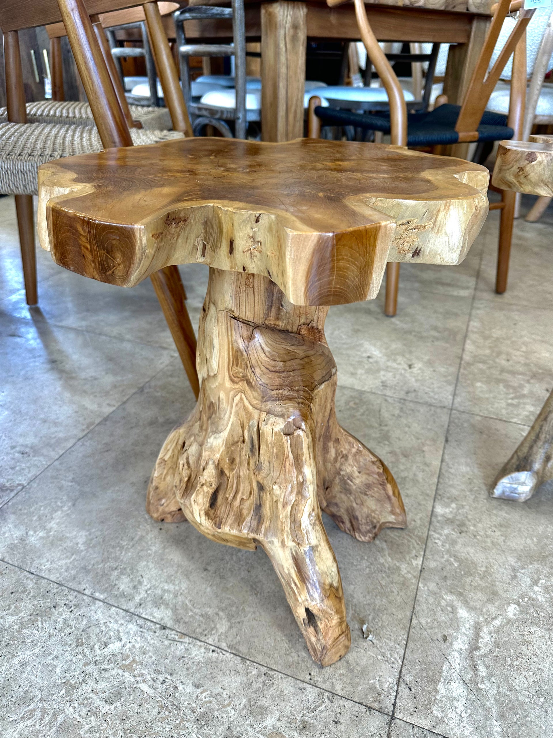 Teak Side Table The Broward Design Center
