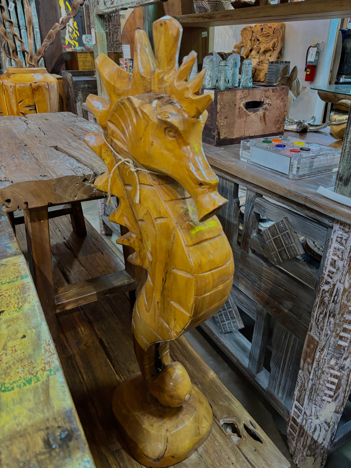Teak Seahorse Broward Design Center
