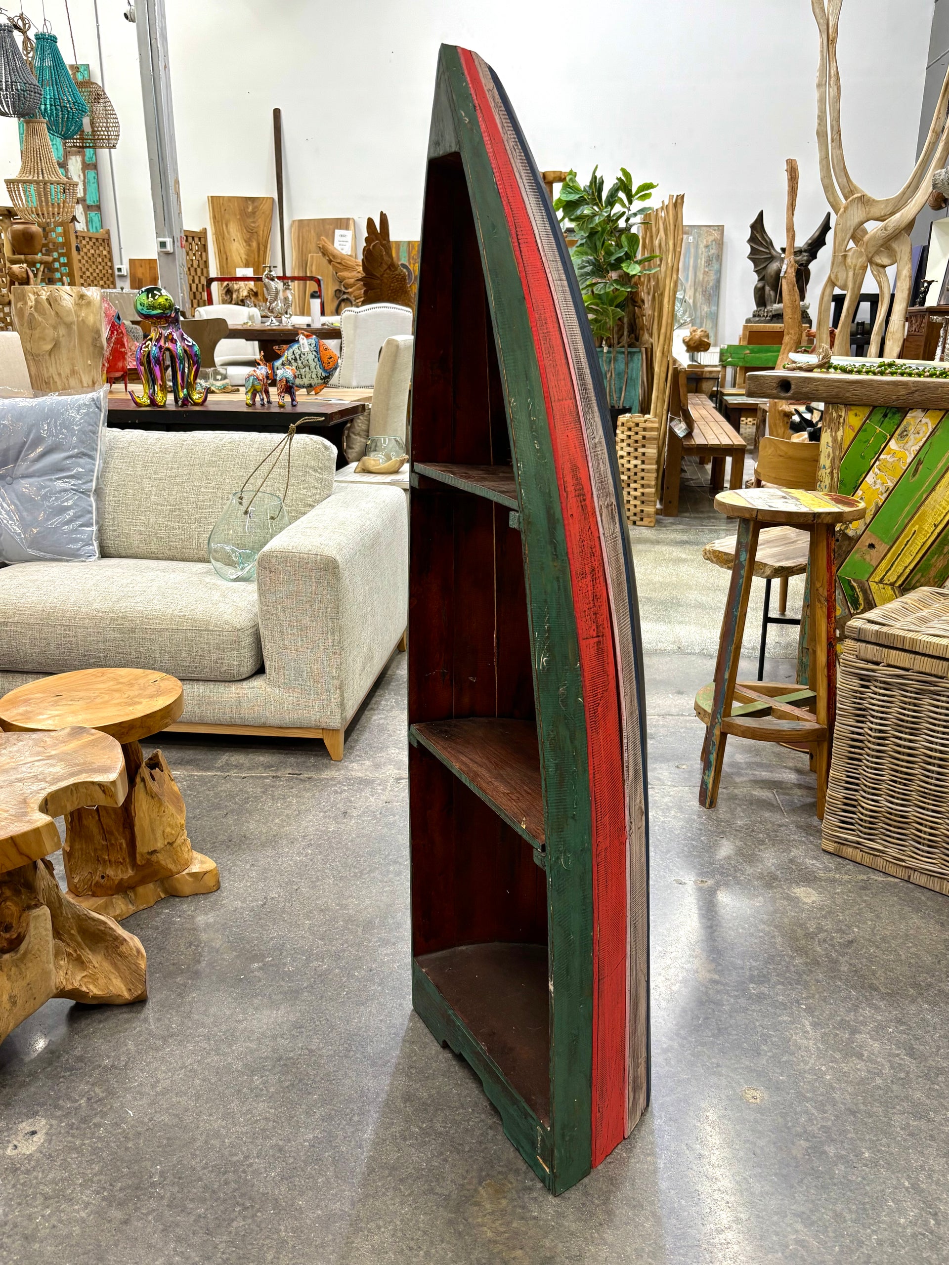 Multicolor Boat Shelf Broward Design Center