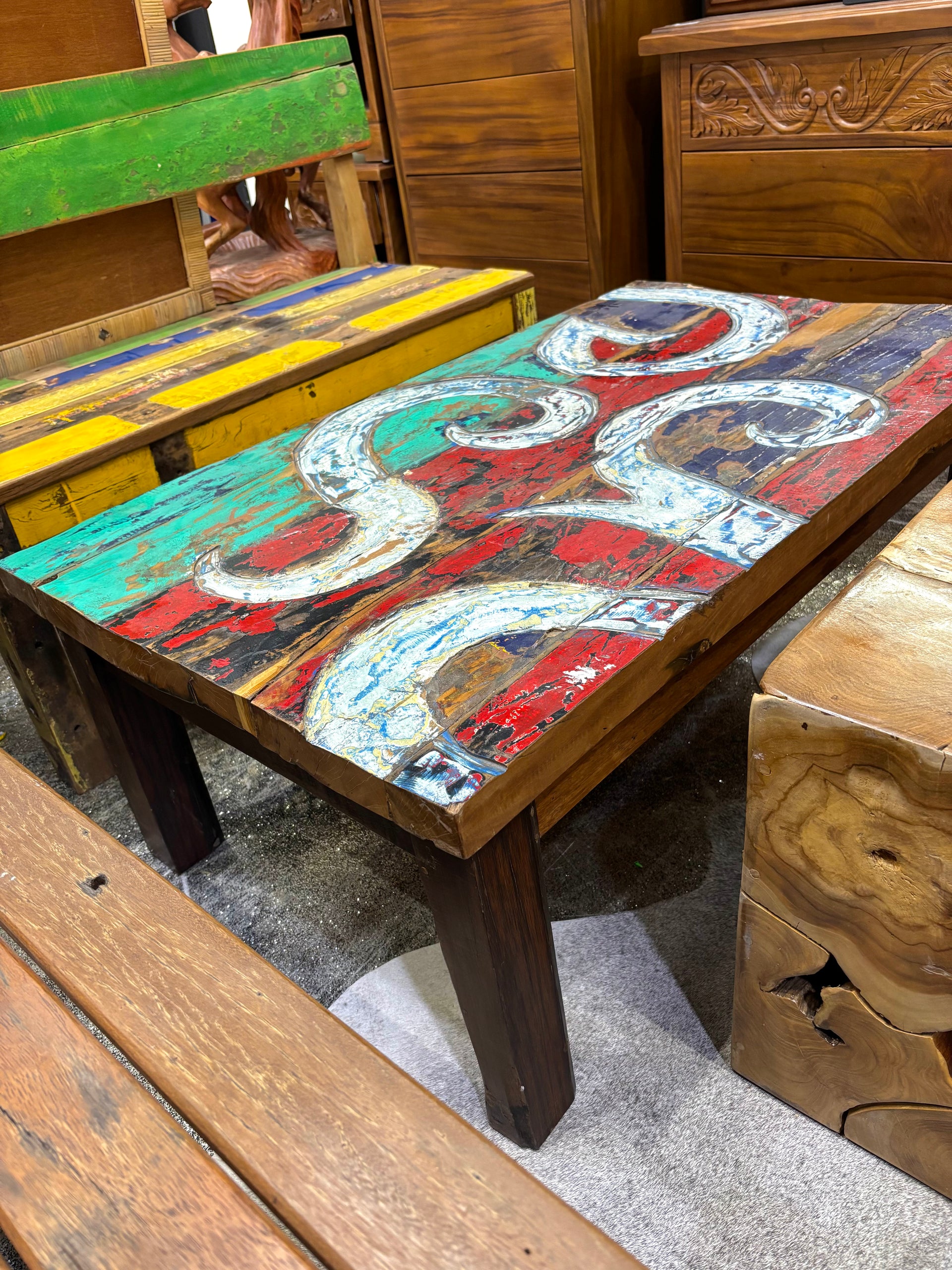 Boatwood Table Broward Design Center