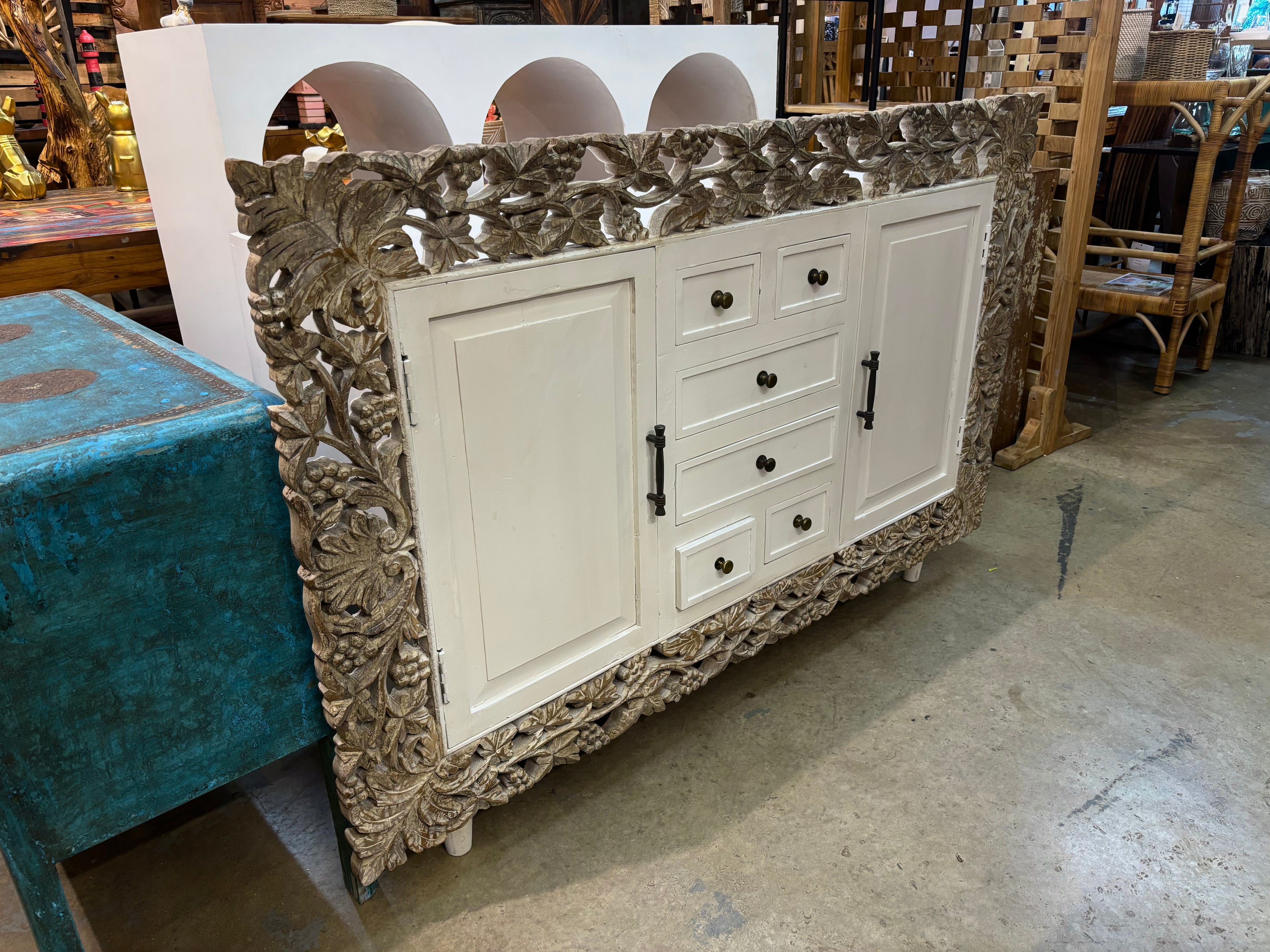 W/D Side Board - 60 x 18 x 39 in India Sourcing