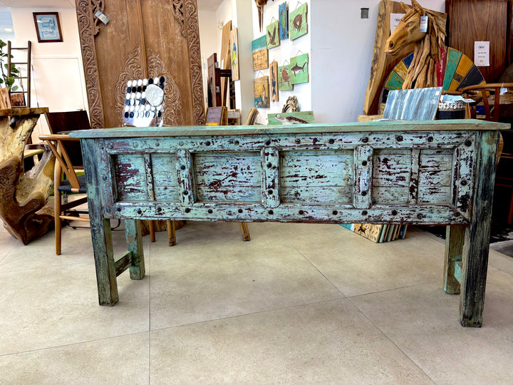 Turquoise Console India Sourcing