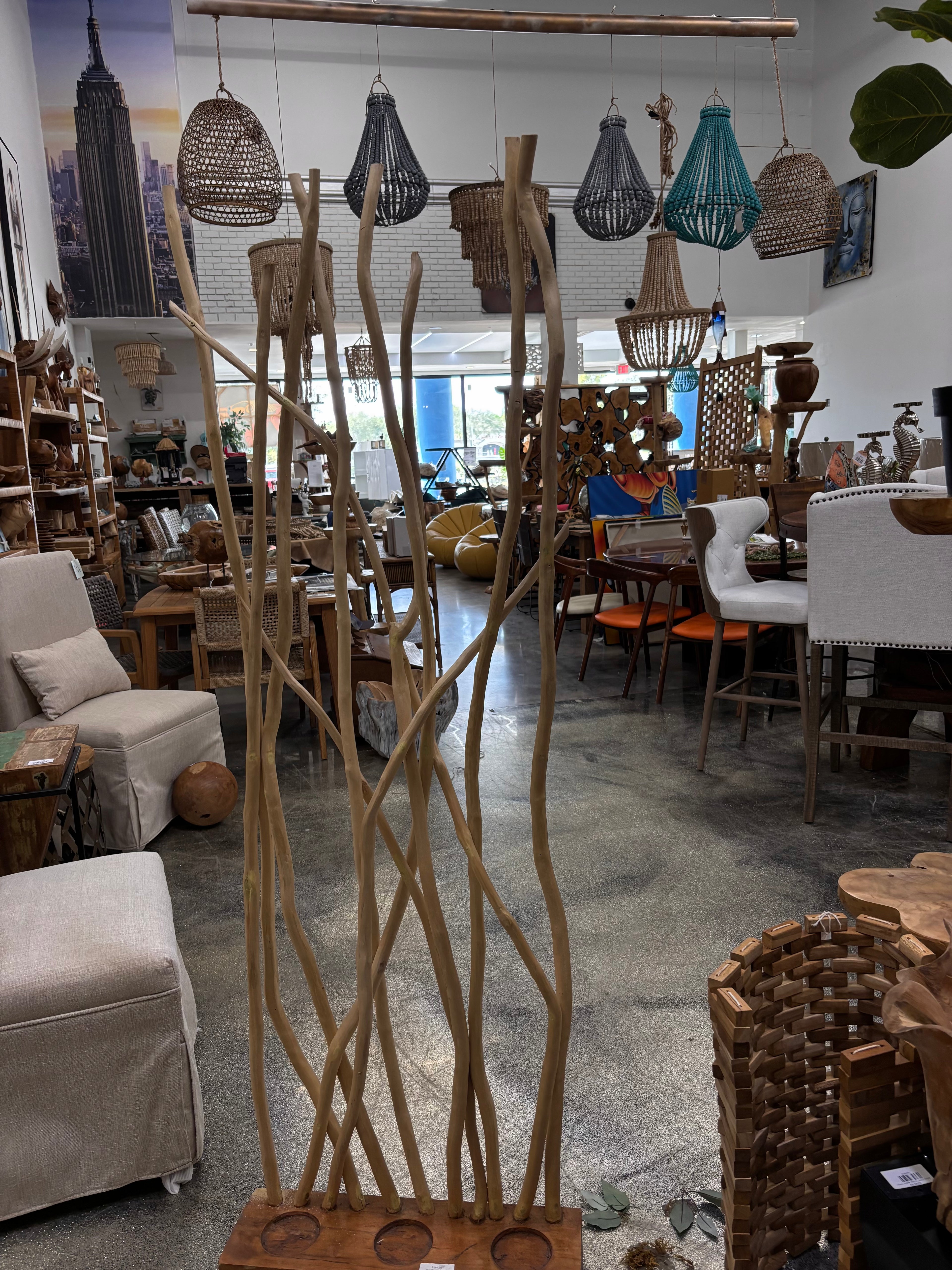Banyan Branch Room Divider Screen Broward Design Center
