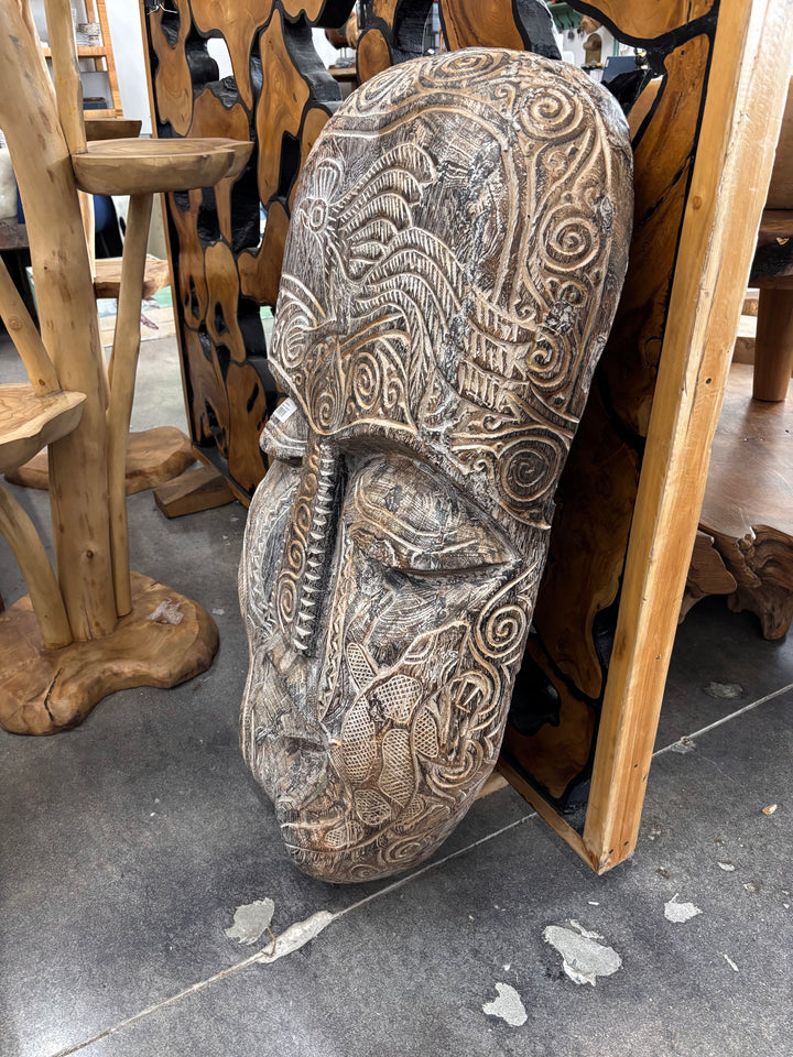 Hanging Tiki Mask (A) Broward Design Center