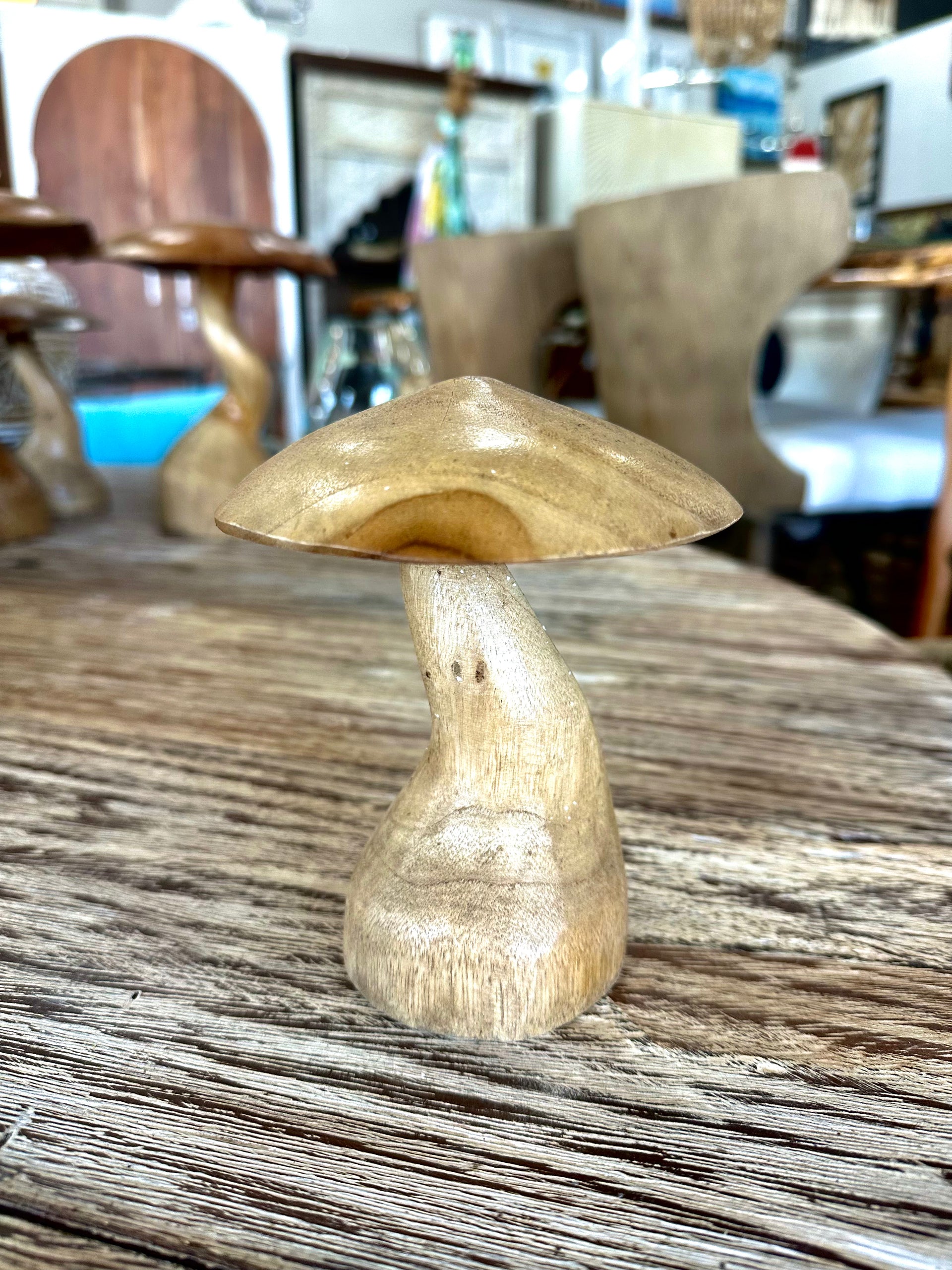 Mushroom Set Of 3 – Teak Wood Indonesia Sourcing