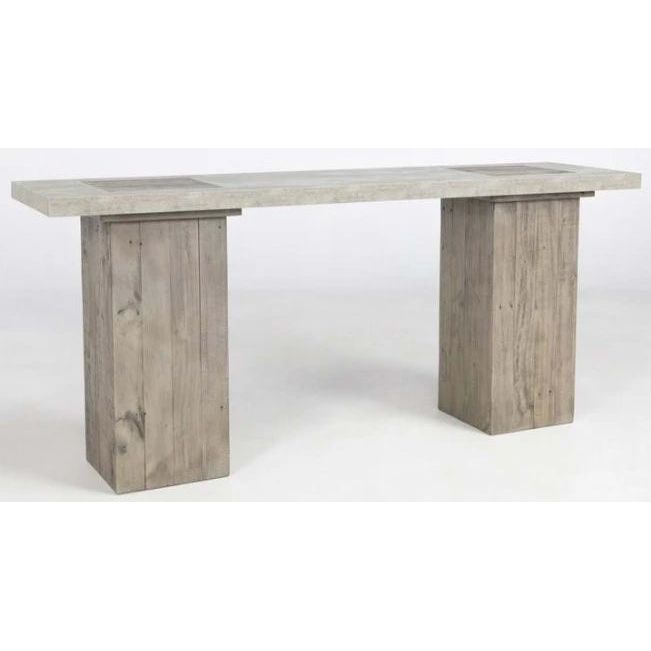 Grey 68” Console Table The Broward Design Center