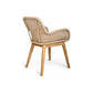 Teak & Rope Arm Dining Chair