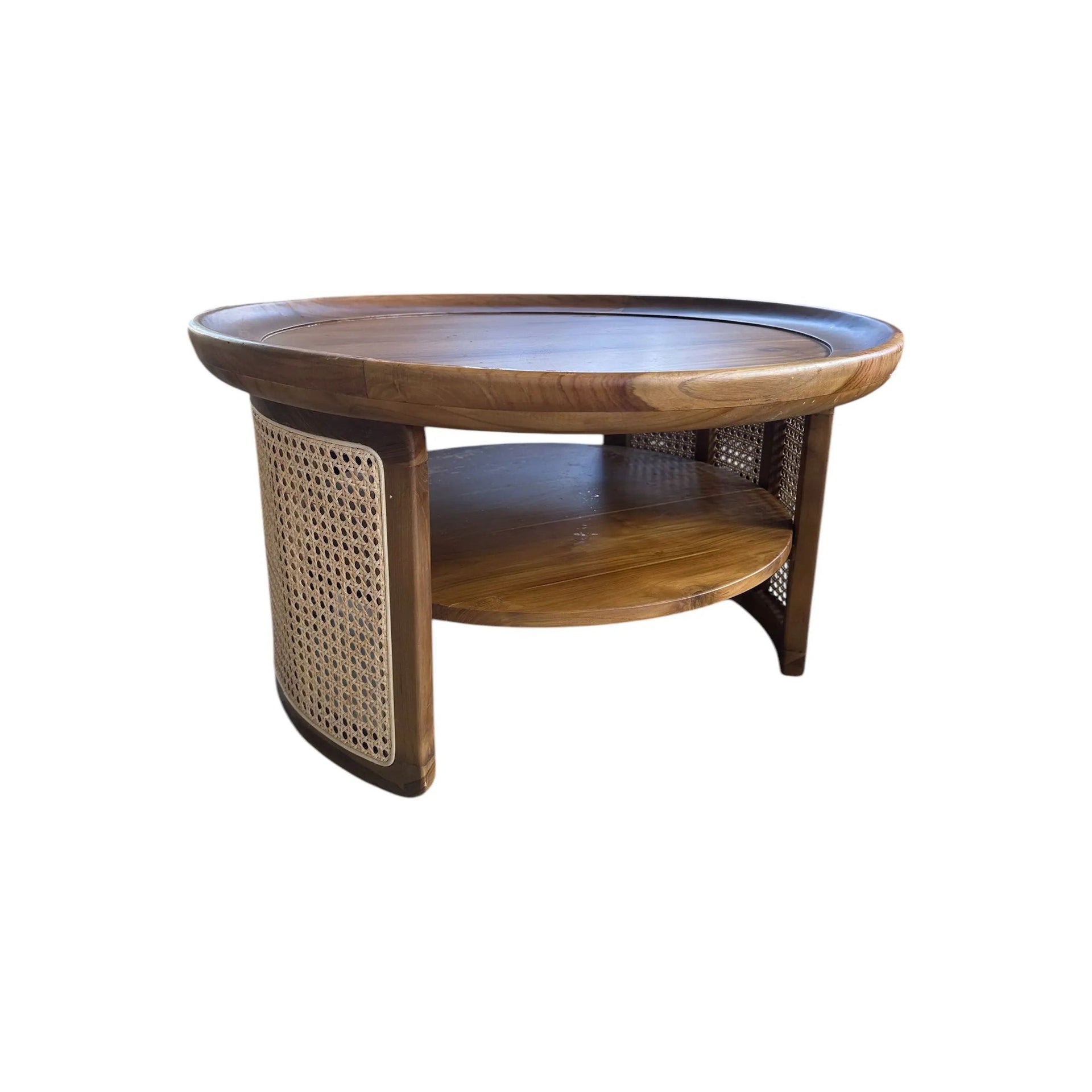 Teak & Rattan 3 Piece Patio Set Anteak
