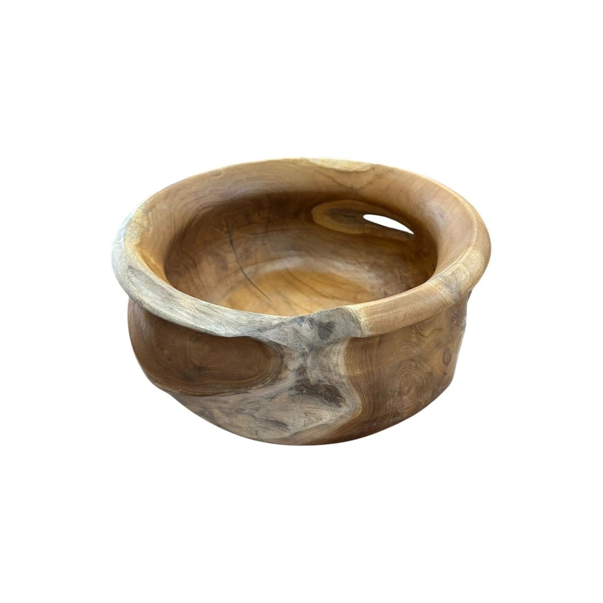 Organic Teak Bowl The Broward Design Center