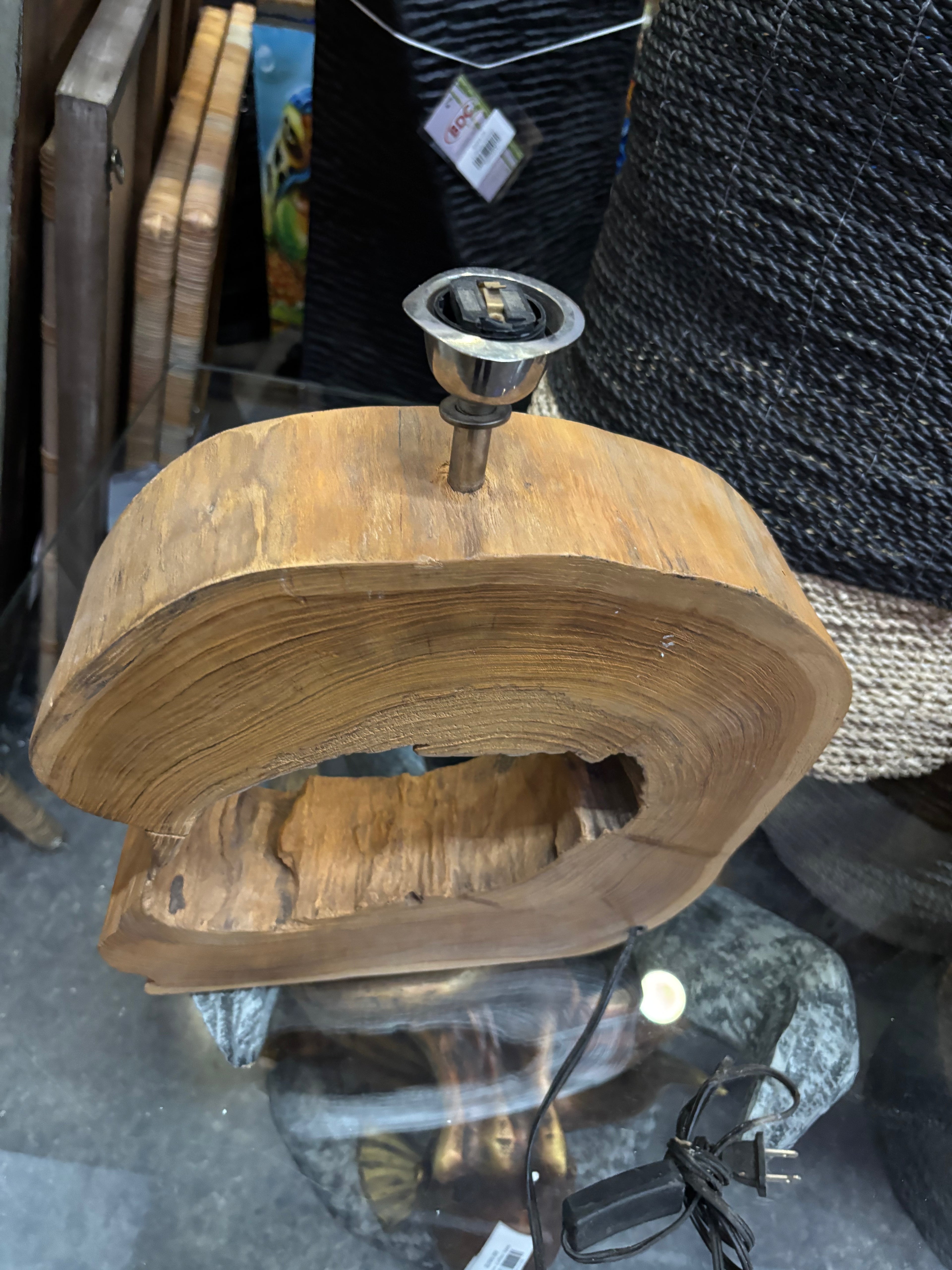 Teak Table Lamp Broward Design Center