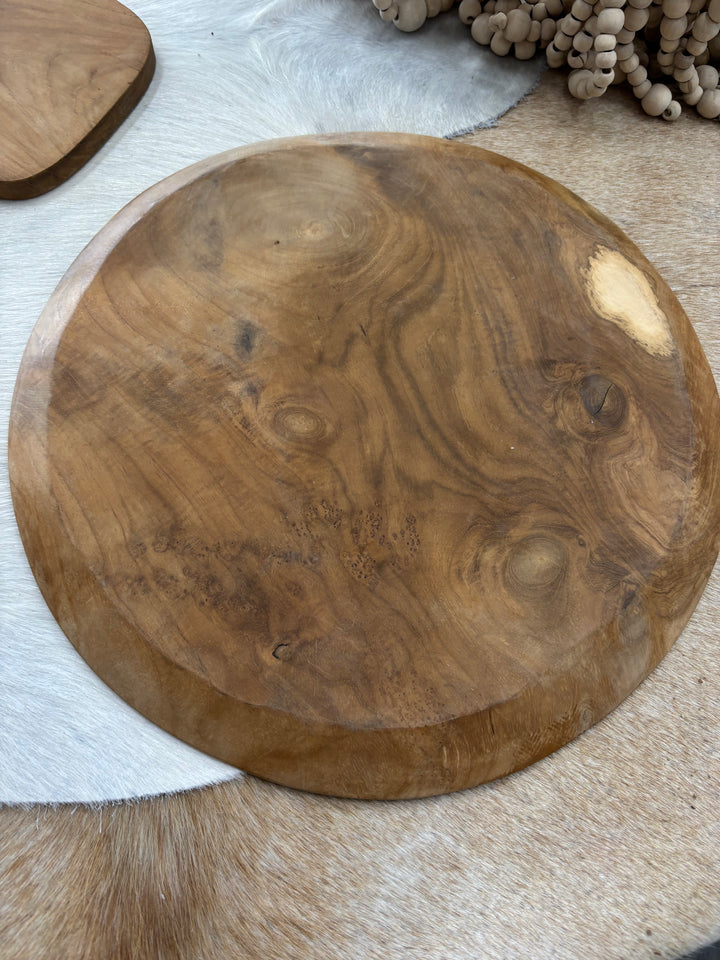 Wood Snack Tray Broward Design Center